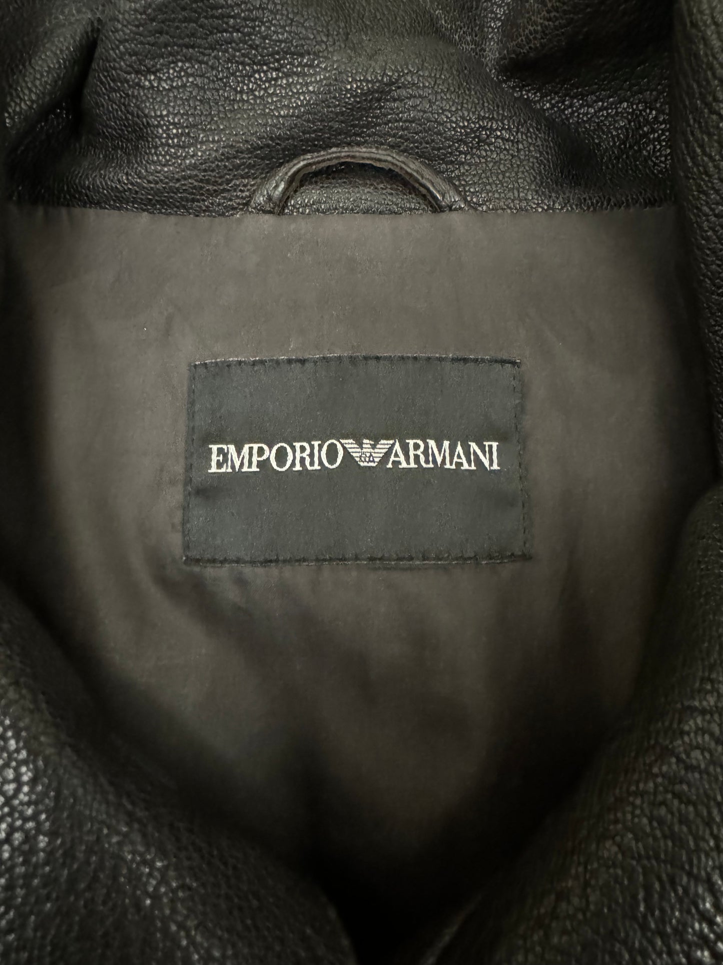 FW2008 Emporio Armani Bauhaus Leather Jacket (S/M)