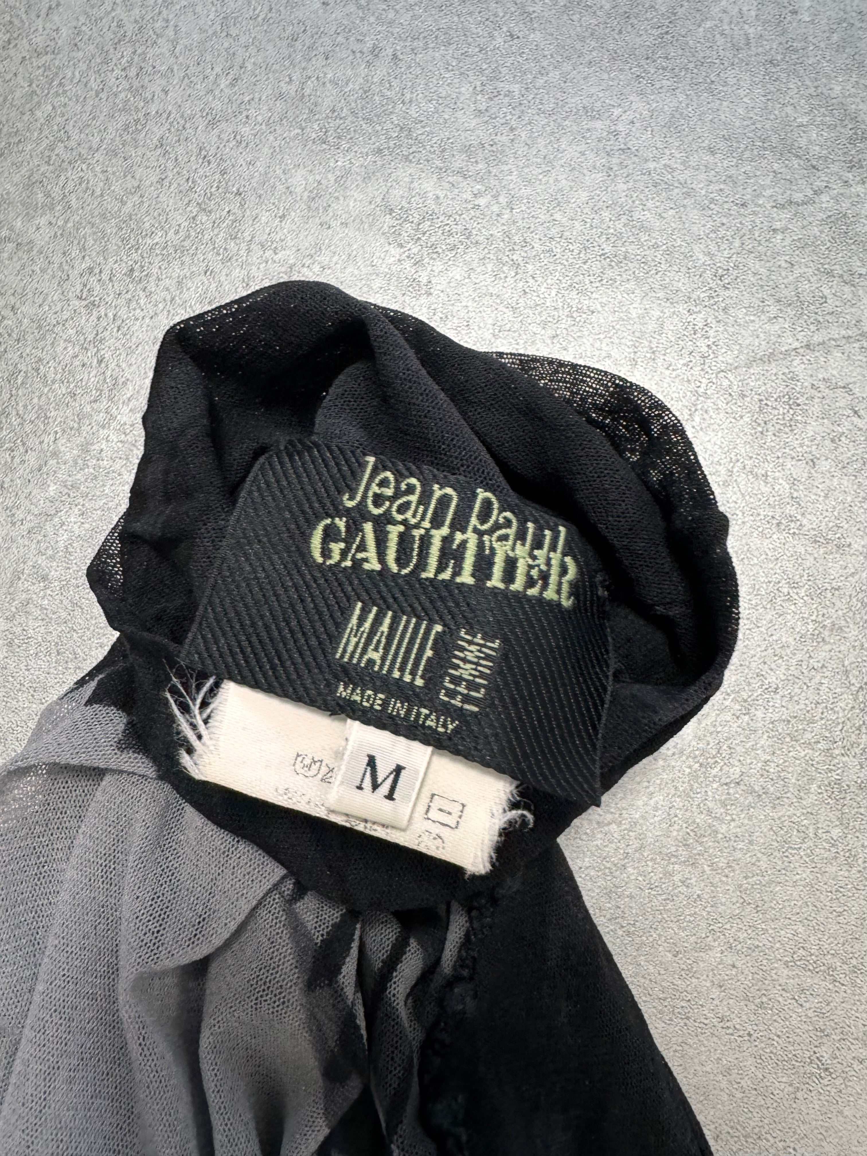 2001AW マレーネ・ディートリッヒ メッシュタートルネック (XS/S)