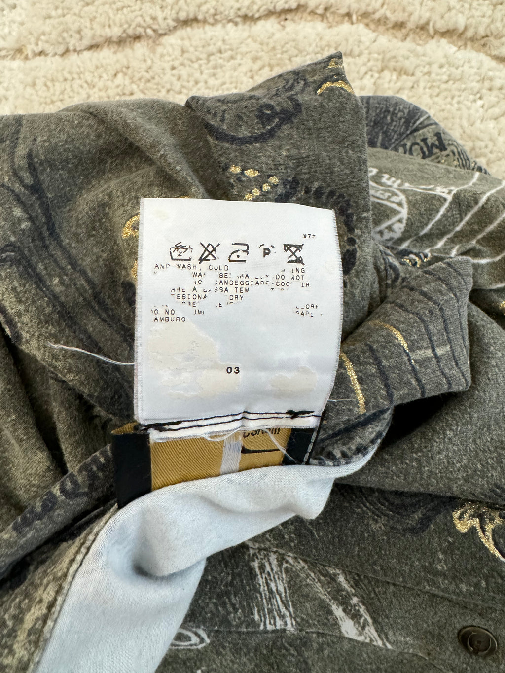 AW2003 Cavalli 占星复活衬衫 (M)