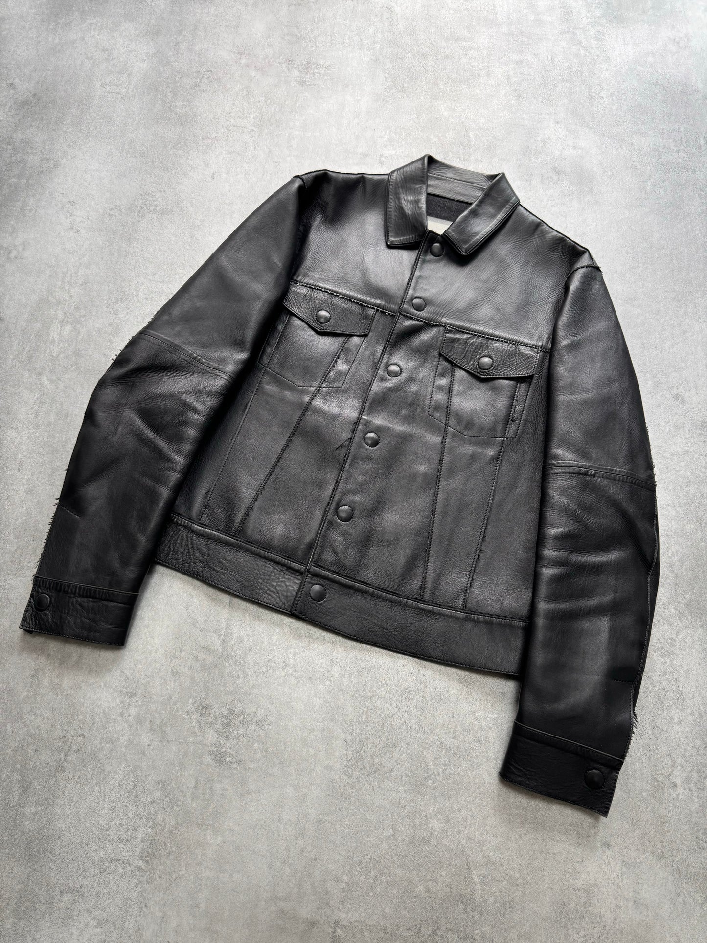 SS2015 Emporio Armani Perfect Leather Jacket (S/M)