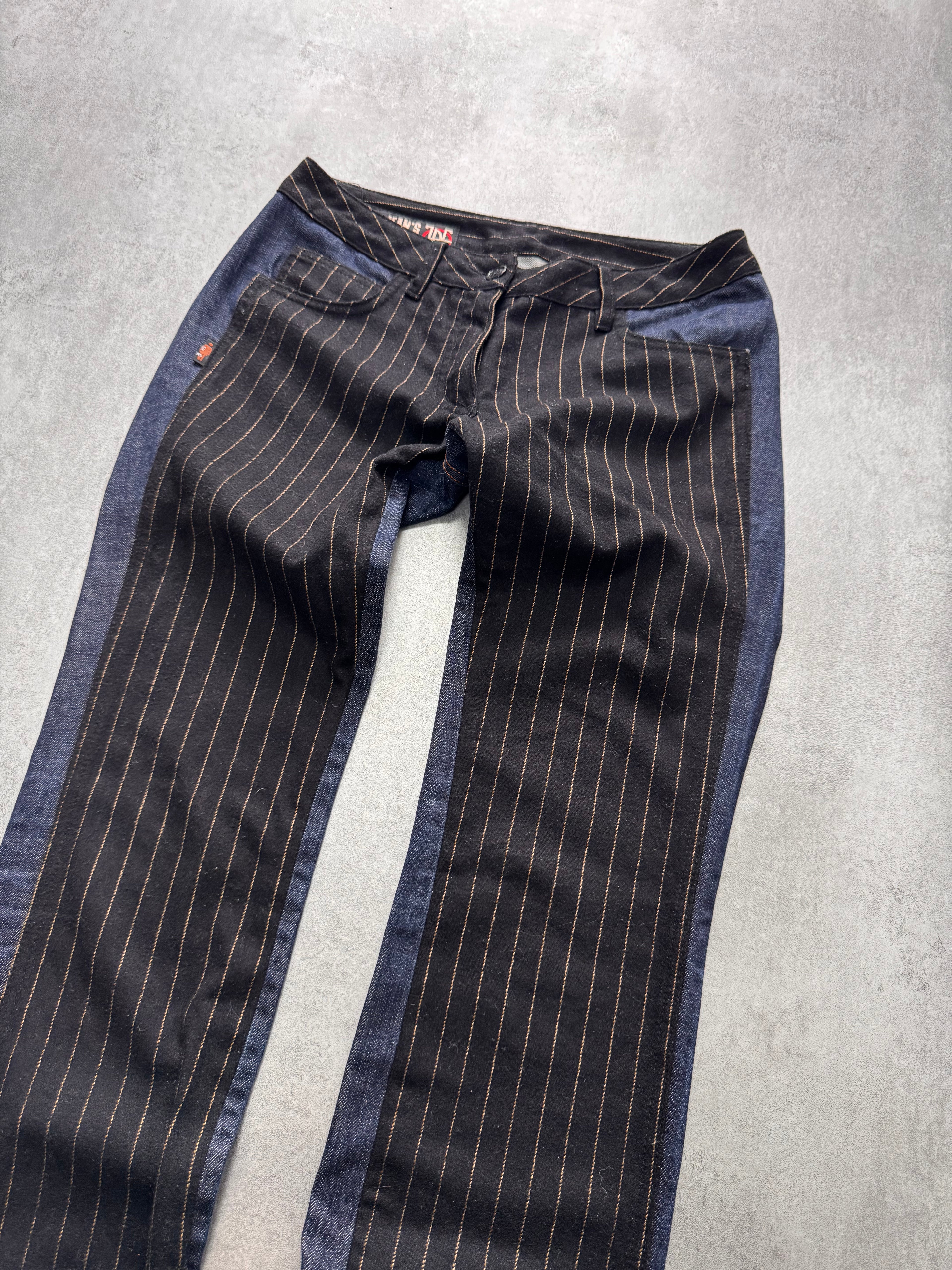 2000s Jean Paul Gaultier Double Layer Denim Jeans