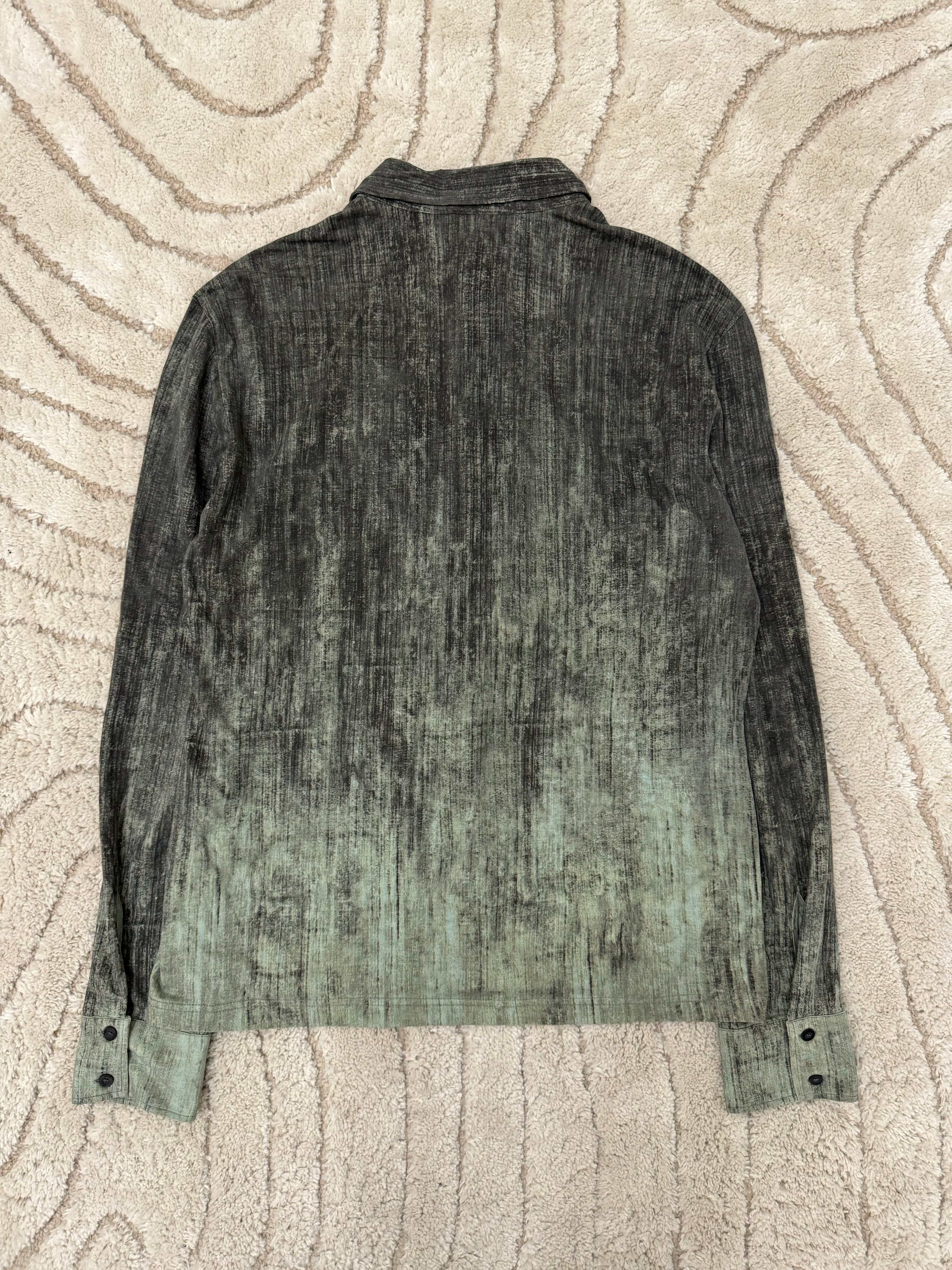 00s Cavalli 廃生地シャツ(M/L)