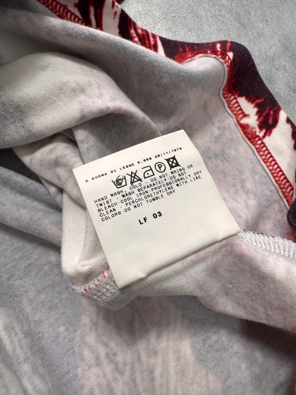 2000s Cavalli Horse Apocalypse Red Tee