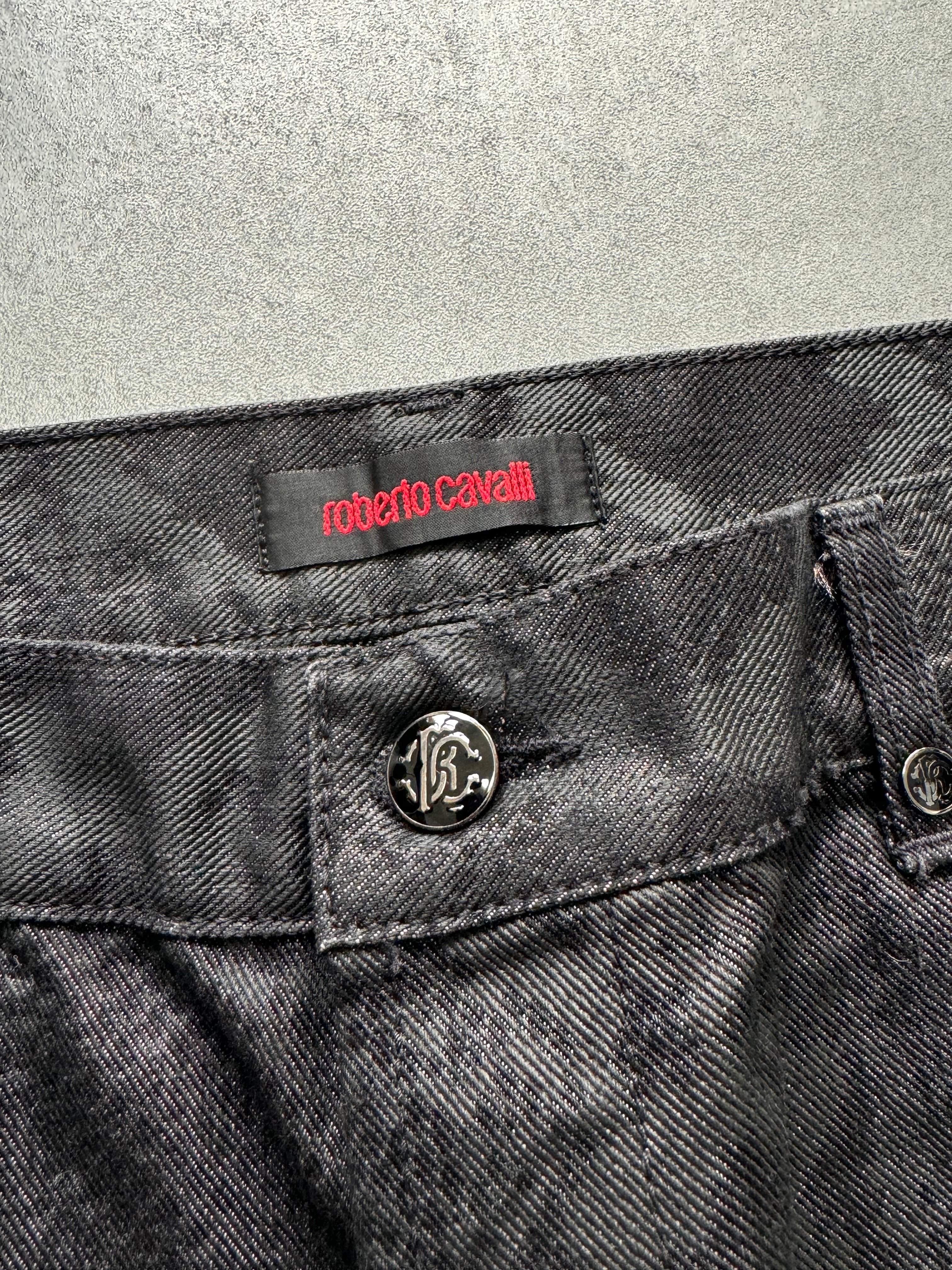 AW2007 Roberto Cavalli Obscure Python Pants