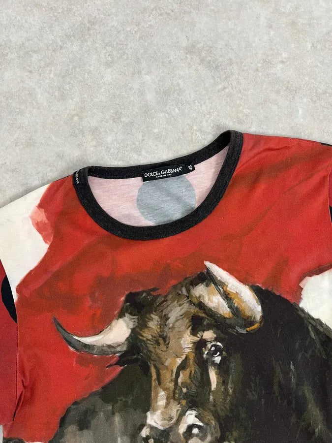 SS2015 Dolce & Gabbana Red Bull Corrida T-Shirt gSwepMW 4