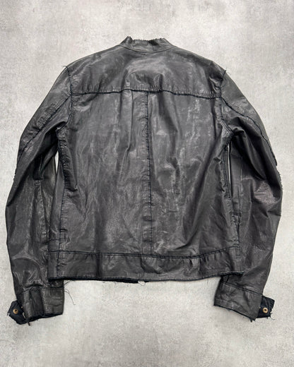 Dolce & Gabbana Discreet Obscur Leather Jacket (S)