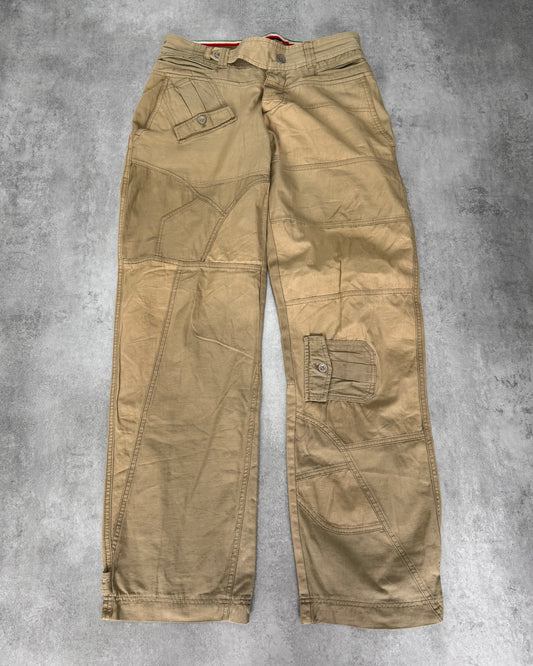 AW2007 Dolce & Gabbana Patchworks Cargo Pants (M)