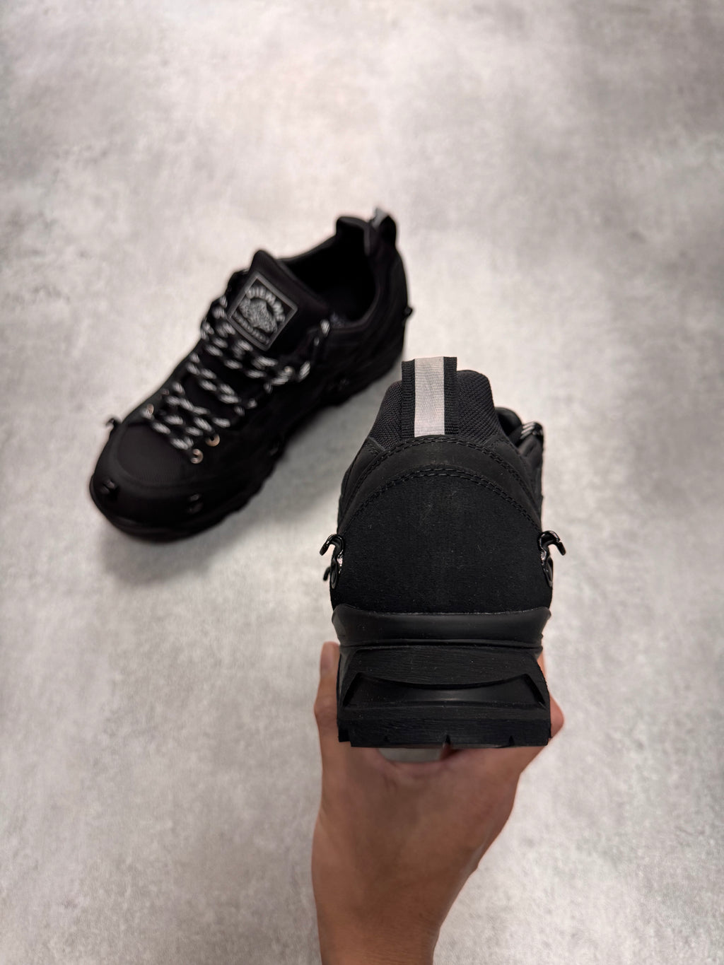 Y/Project x Diemme Black Grappa Hiker Shoes