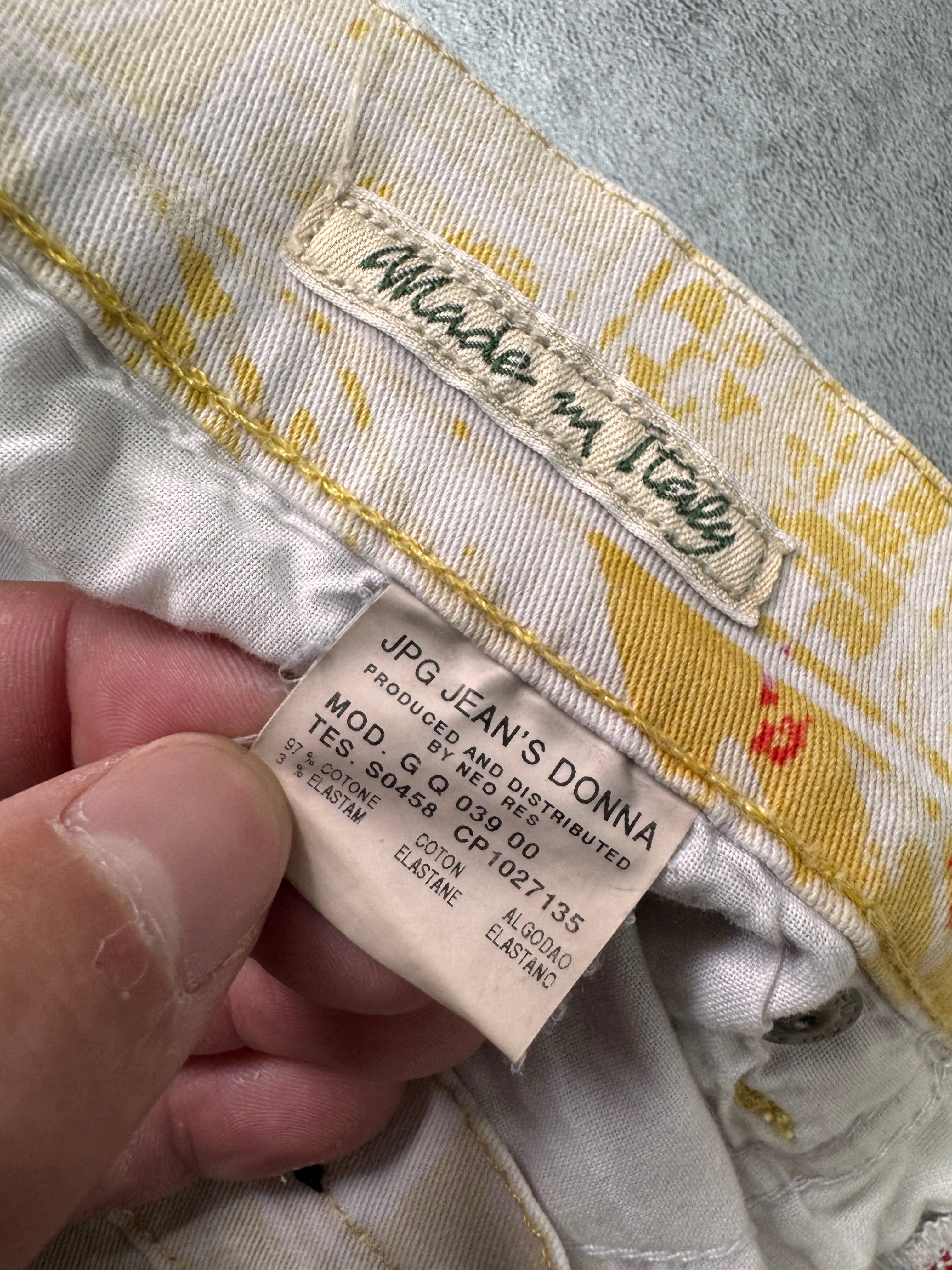 AW1995 Jean Paul Gaultier Erotic Comics Pants