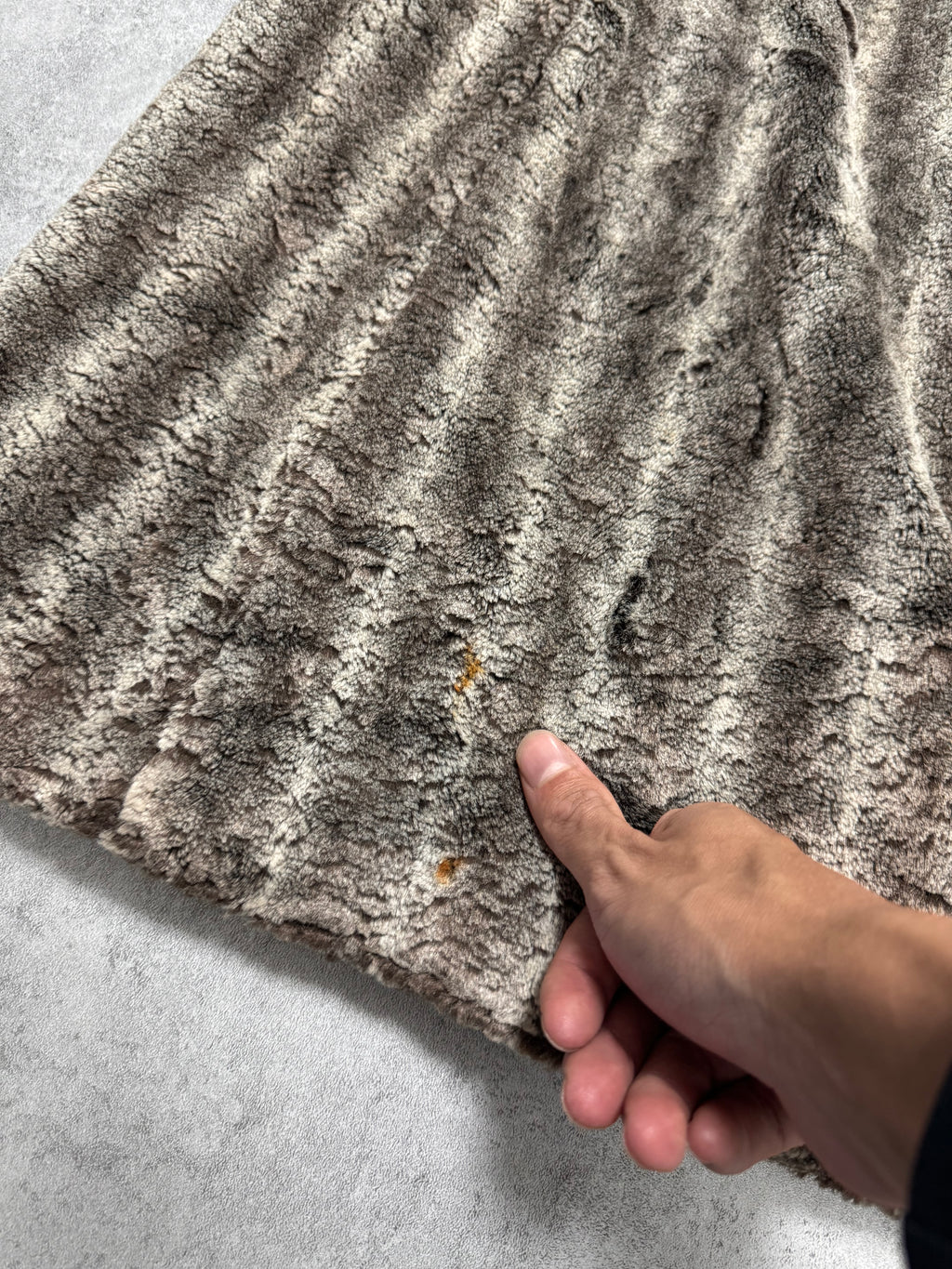 1990s Emporio Armani Furry Long Coat