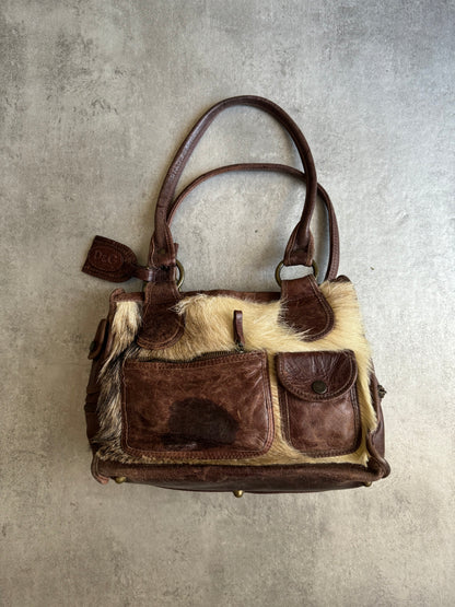 AW2006 Dolce & Gabbana Pony Hair Leather Bag (OS) - 2