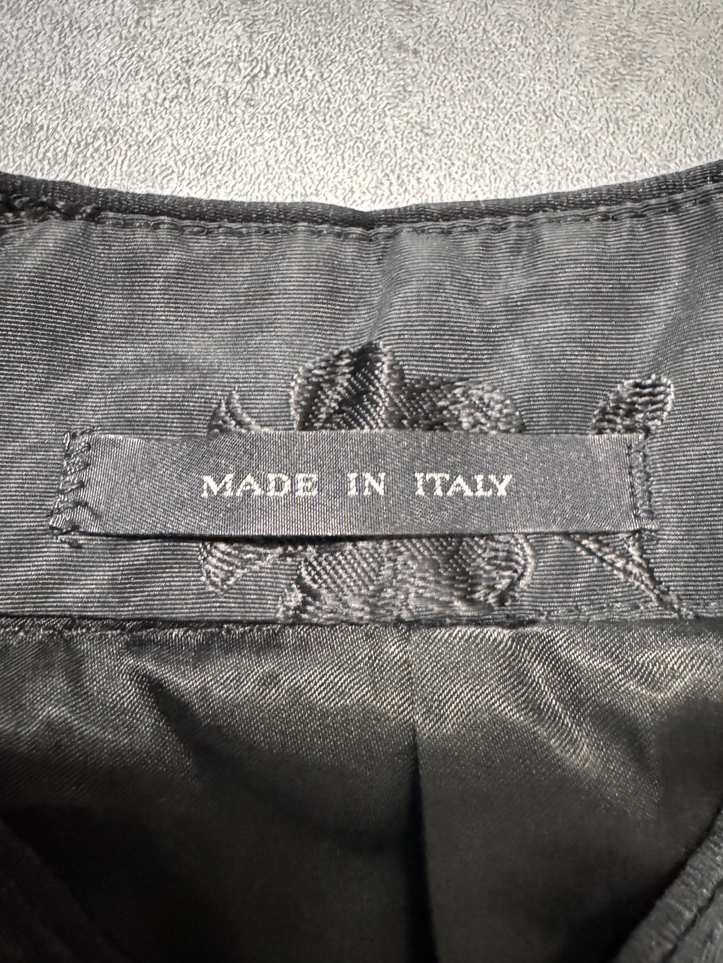 AW2003 Emporio Armani Asian Flowers Black Jacket