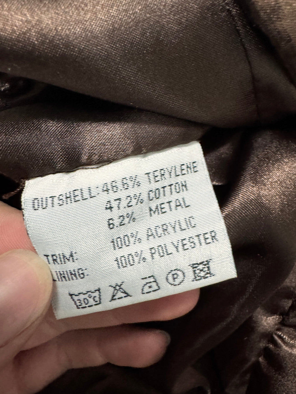 1990s Balmain Shiny Brown Jacket