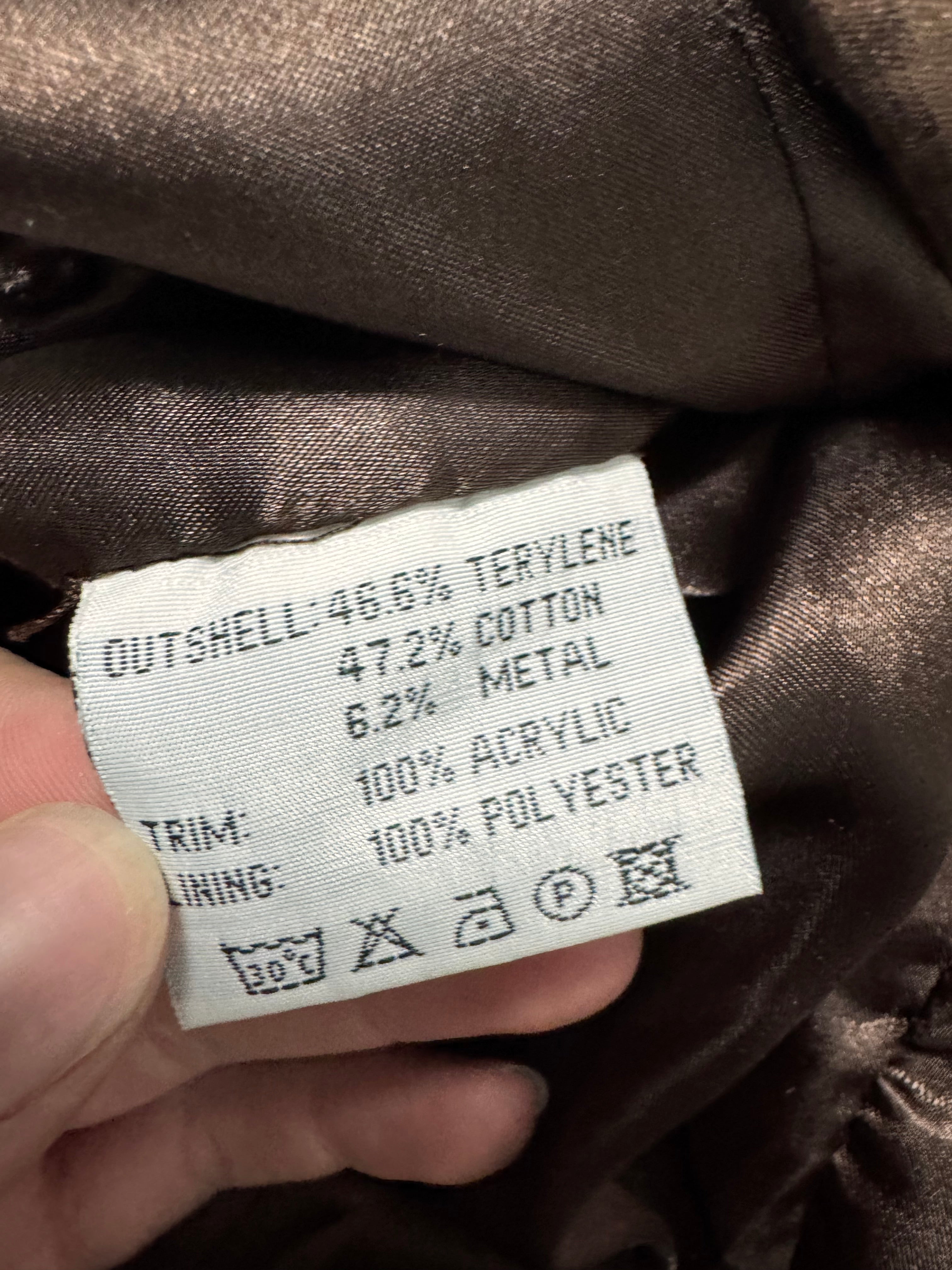 1990s Balmain Shiny Brown Jacket