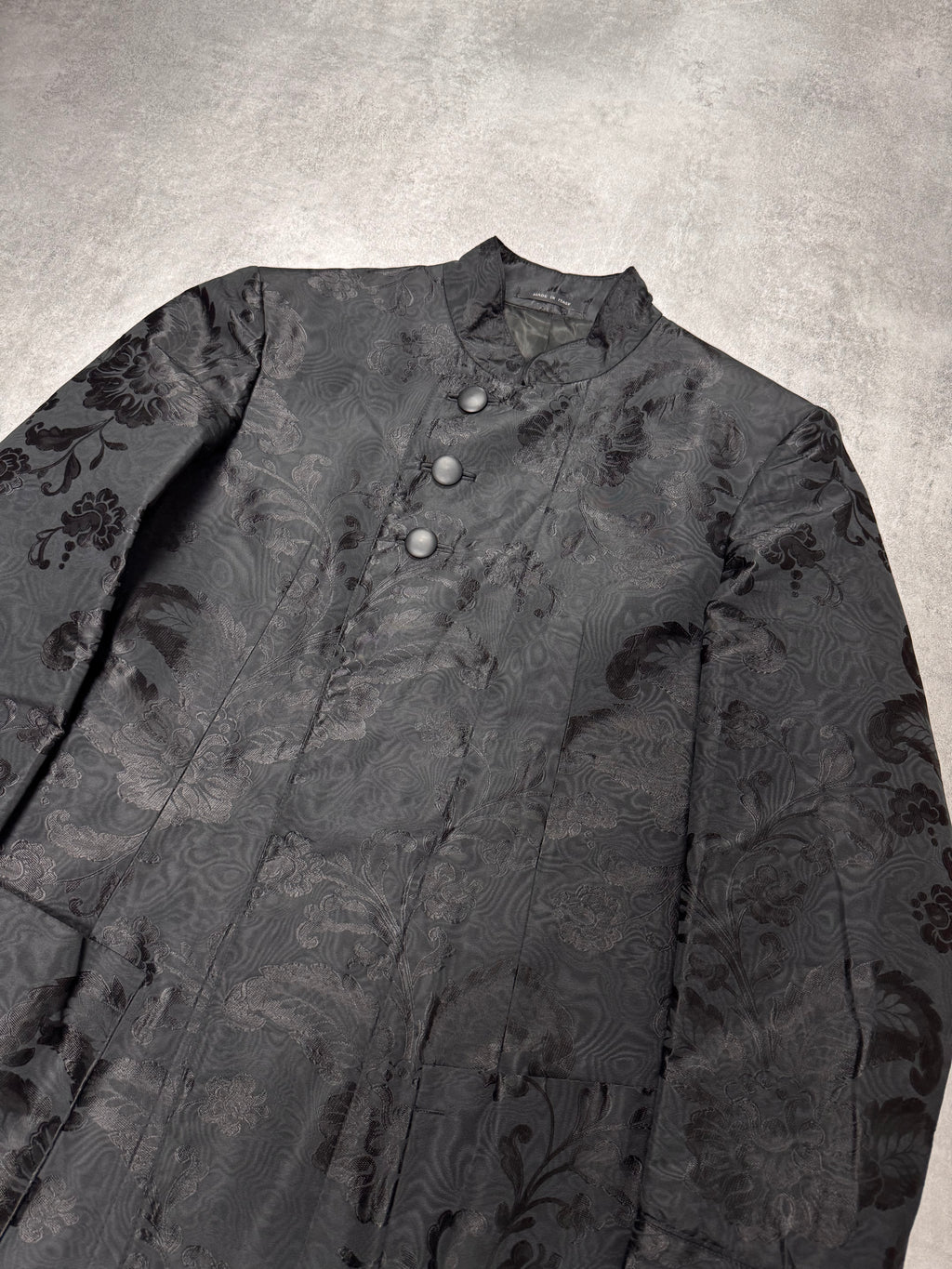 AW2003 Emporio Armani Asian Flowers Black Jacket