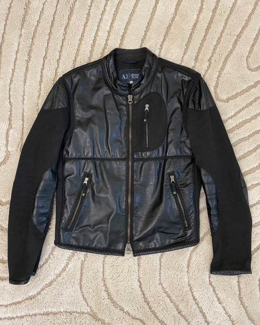 Armani Sport Hybrid Leather Jacket (S/M)