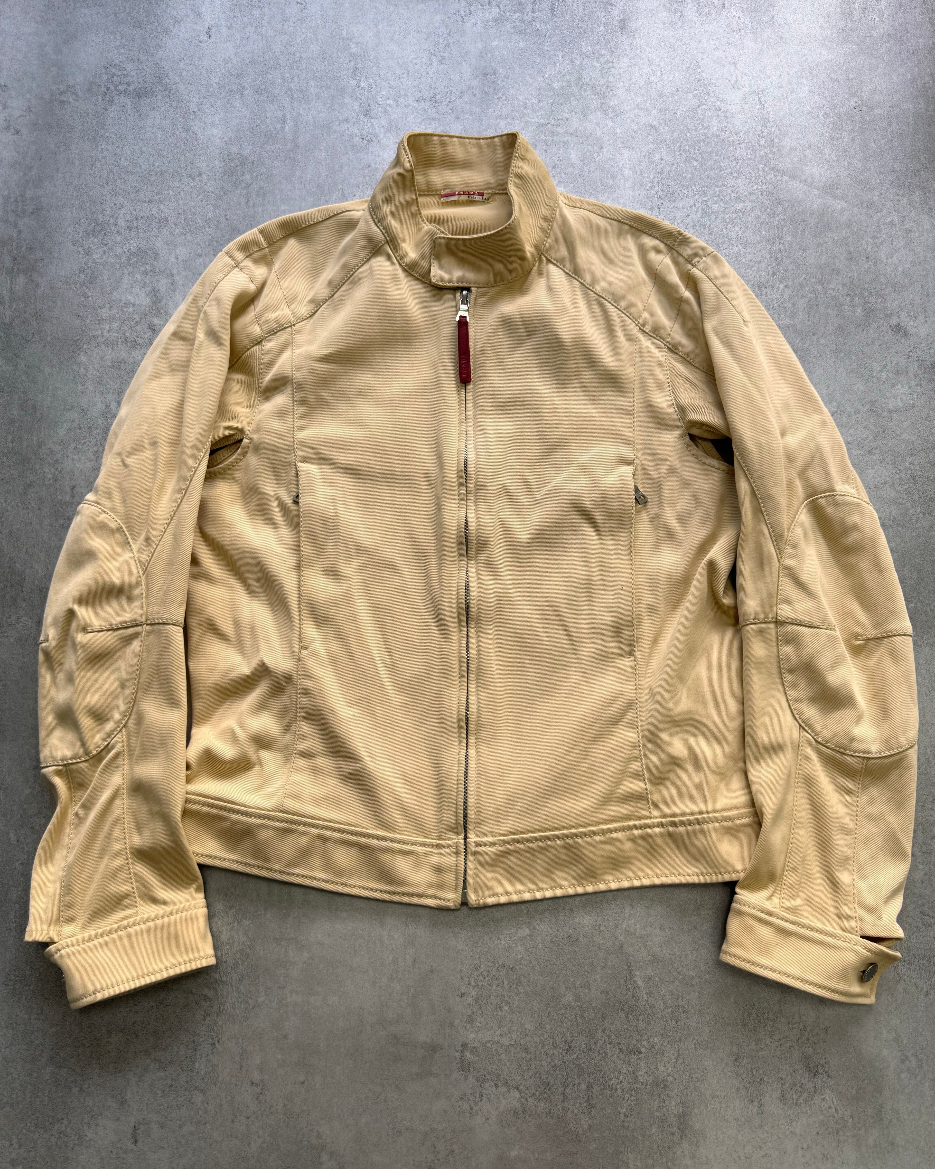 Prada Racer Beige Jacket (XS/S)