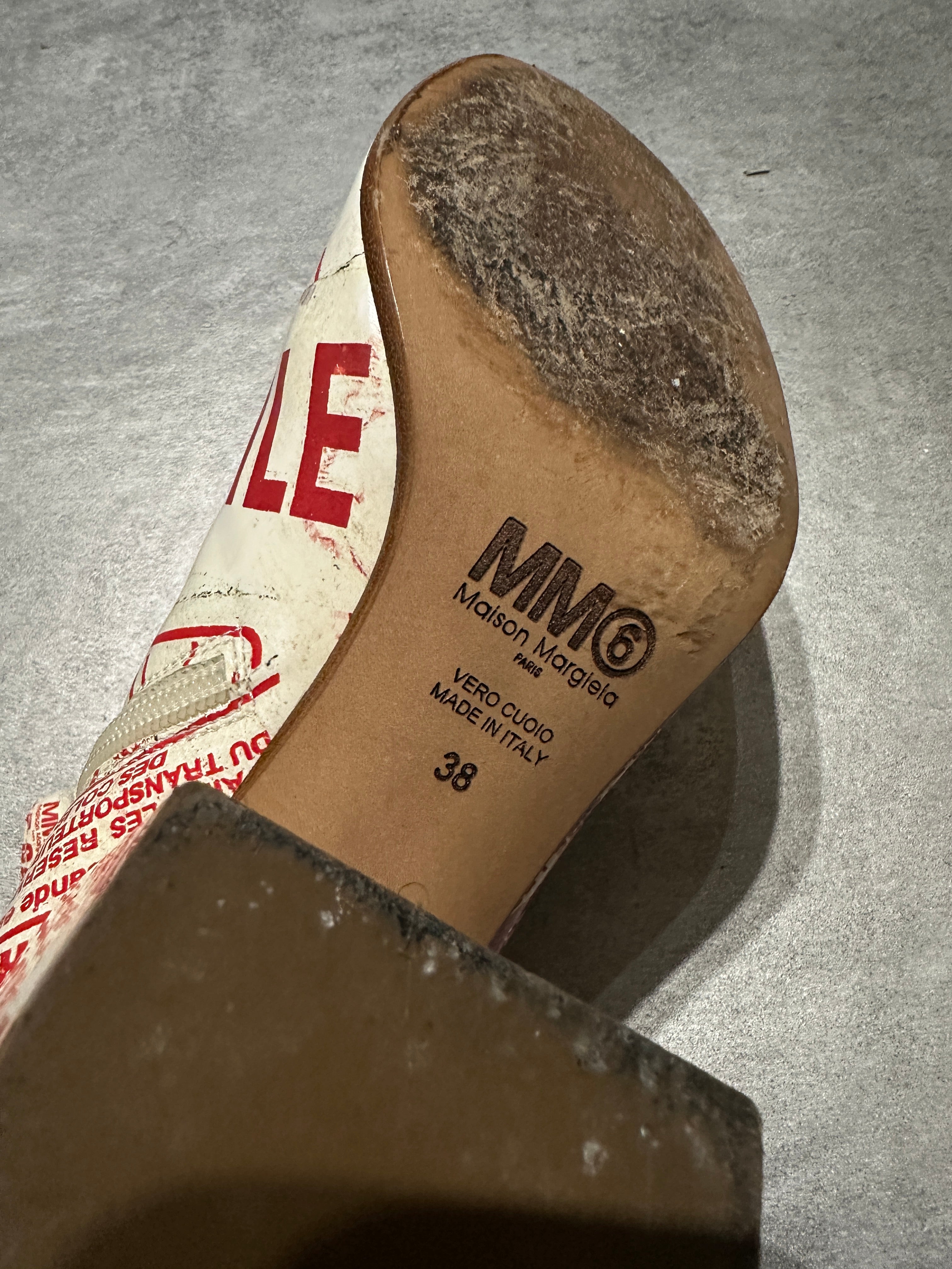 Maison Margiela MM6 Fragile Heel Boots