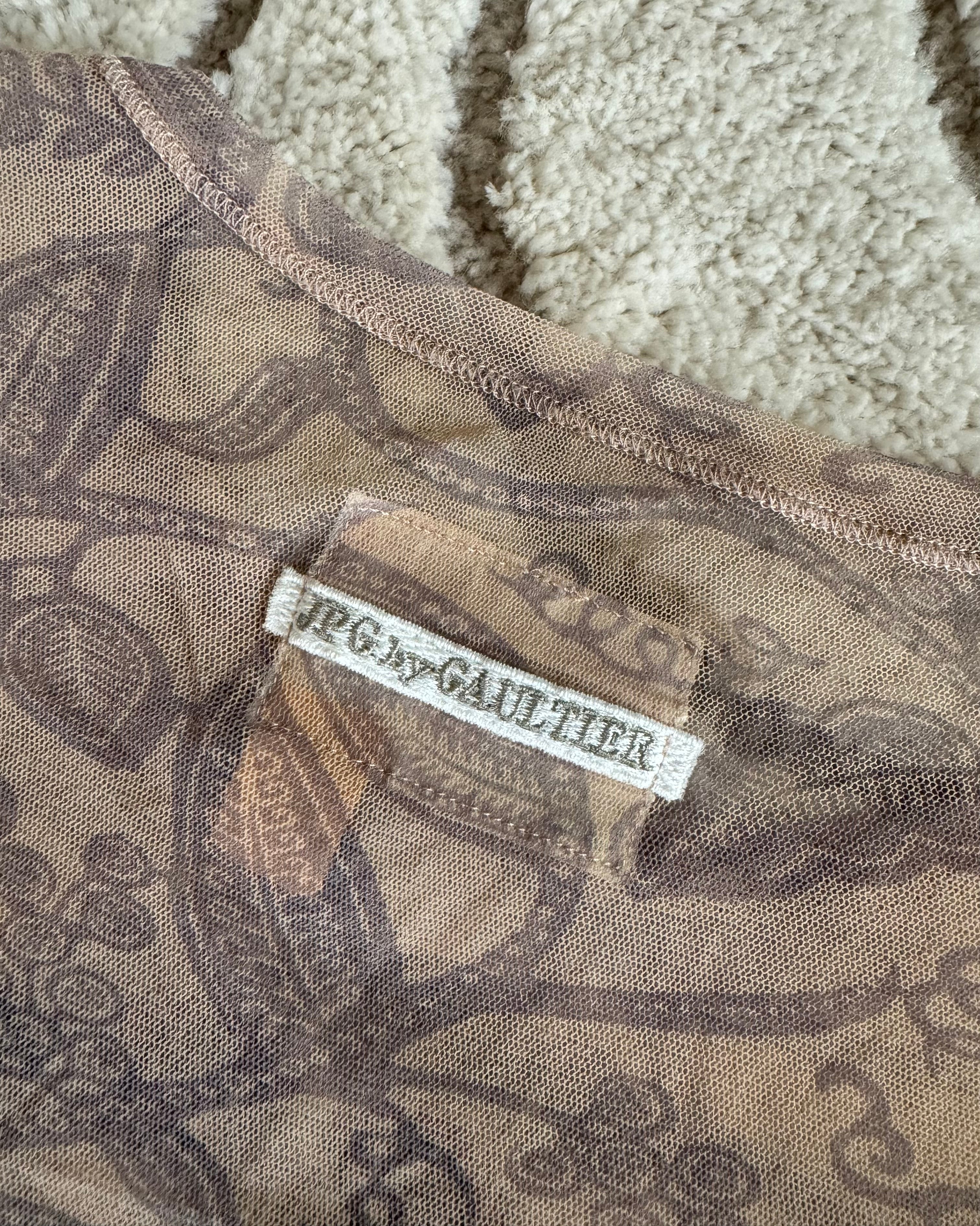 Jean Paul Gaultier JPG JEAN’S Collection 0009 La Mujer Mesh Top (S)