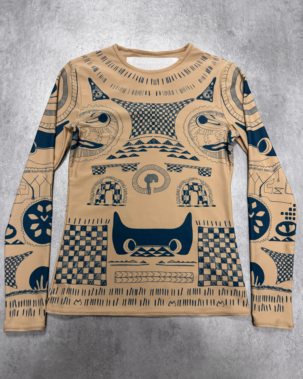 AW2012 Maison Margiela H&M Tatoo Mesh Re-edition Top