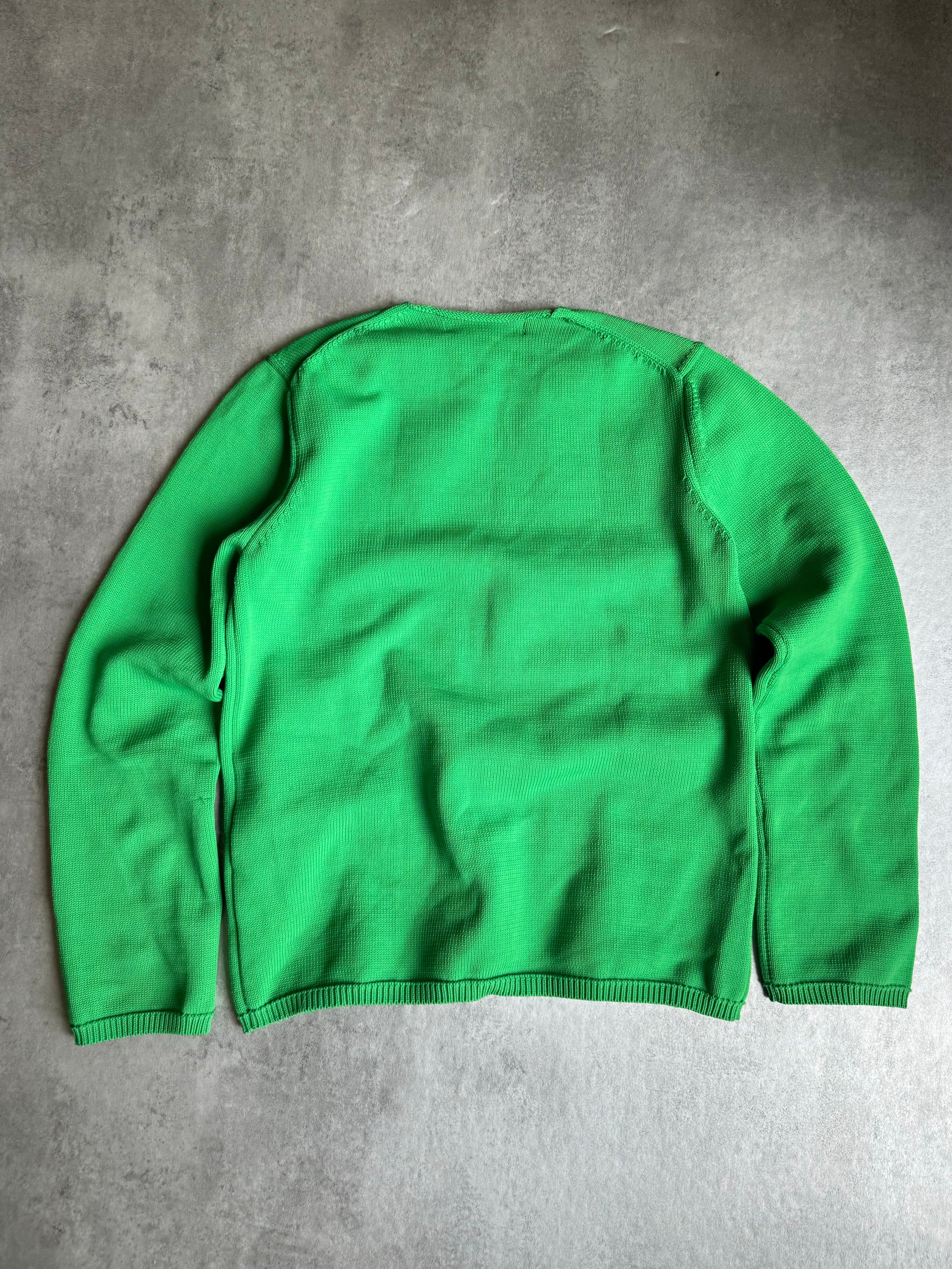 Comme des Garçons Shirt Relaxed Green Sweater (S) - 2