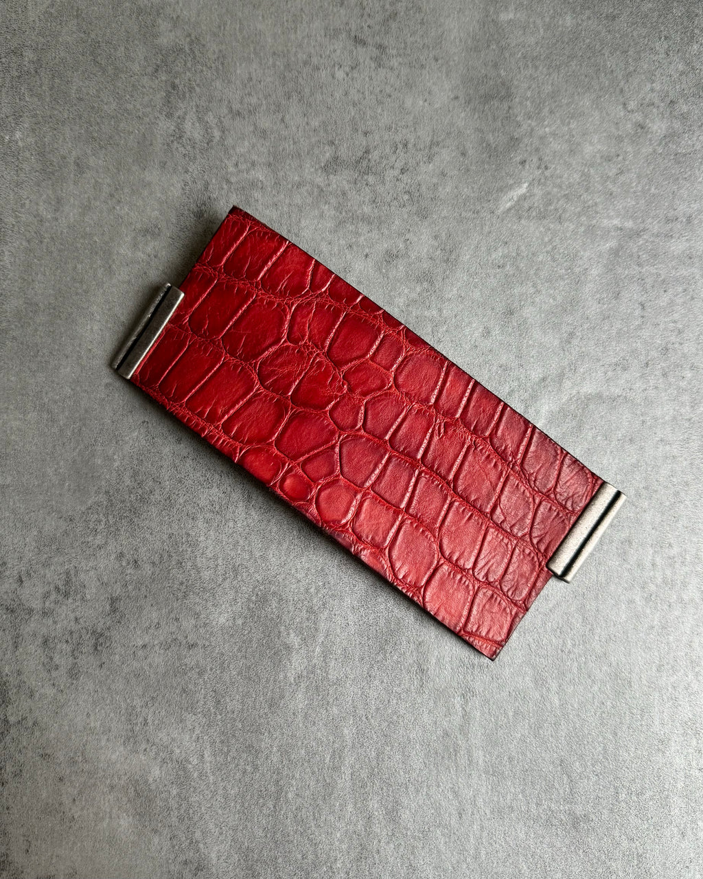 Isaac Sellam x Scunzani Genuine Red Crocodile Avant-Garde Astro Bracelet (OS) - 7