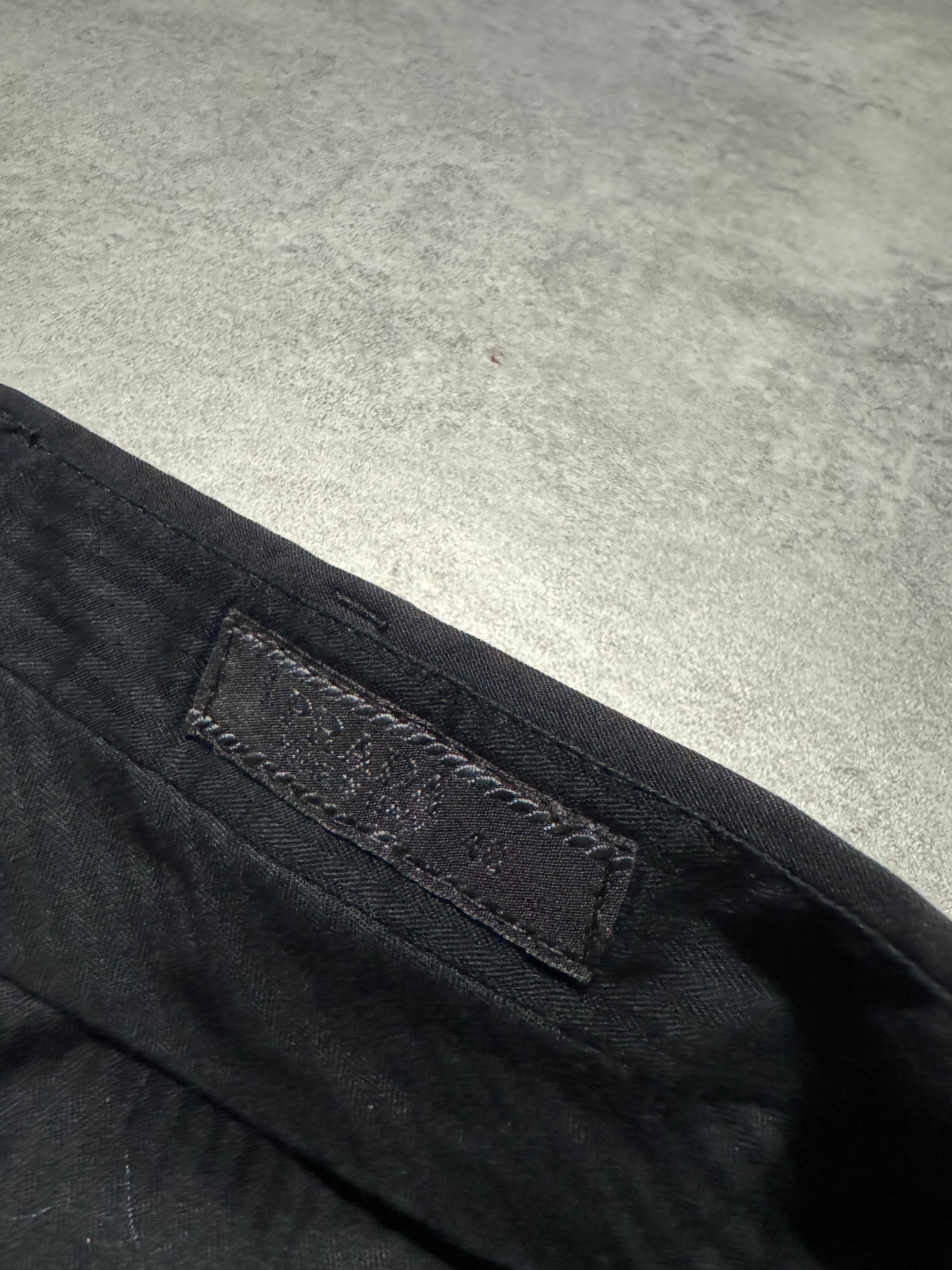 2000s Prada Black Tailored Suit Trousers Pants (S-M) - 5