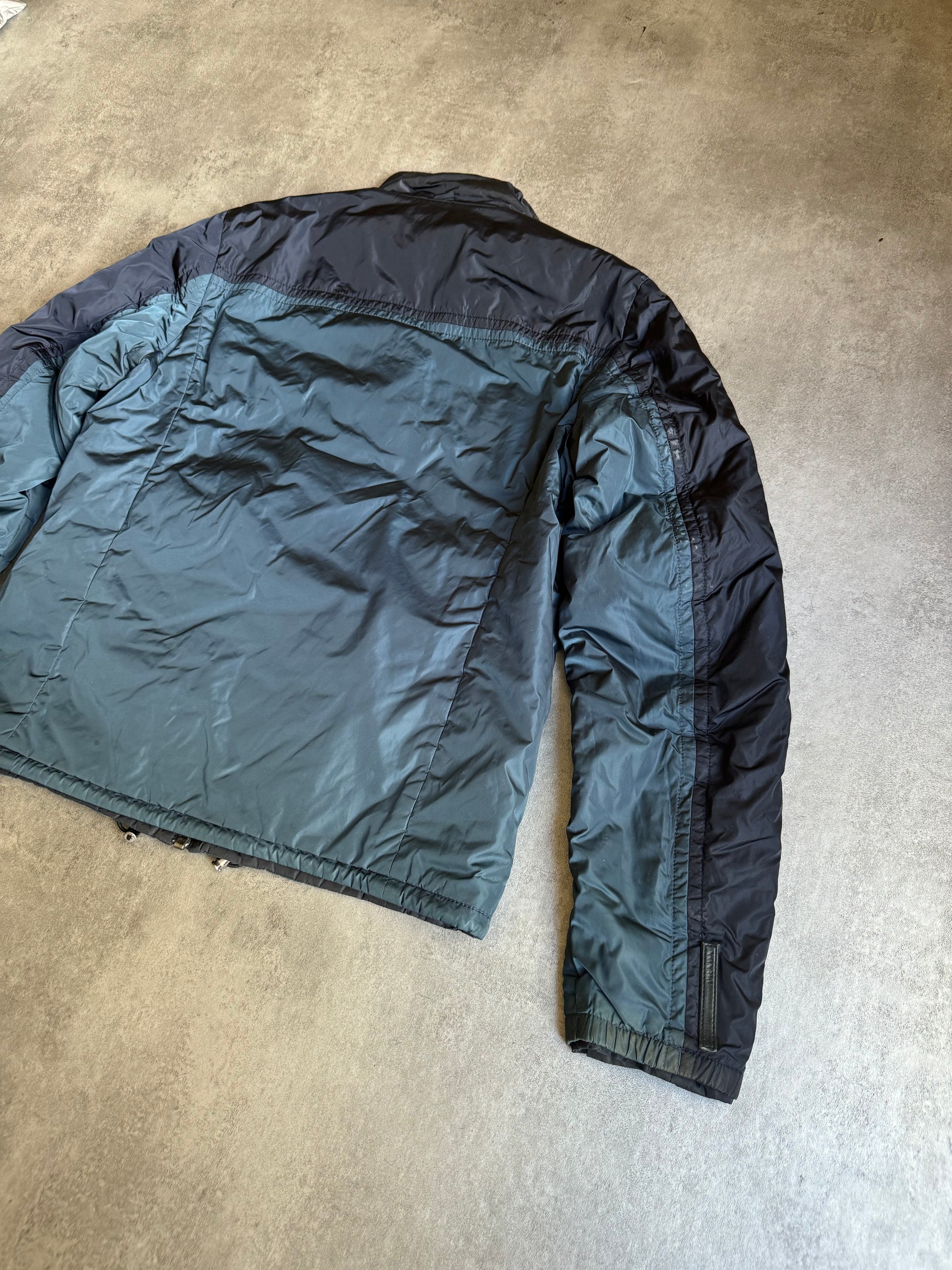 AW2007 Prada Modern Reversible Windbreaker Jacket (M) - 9