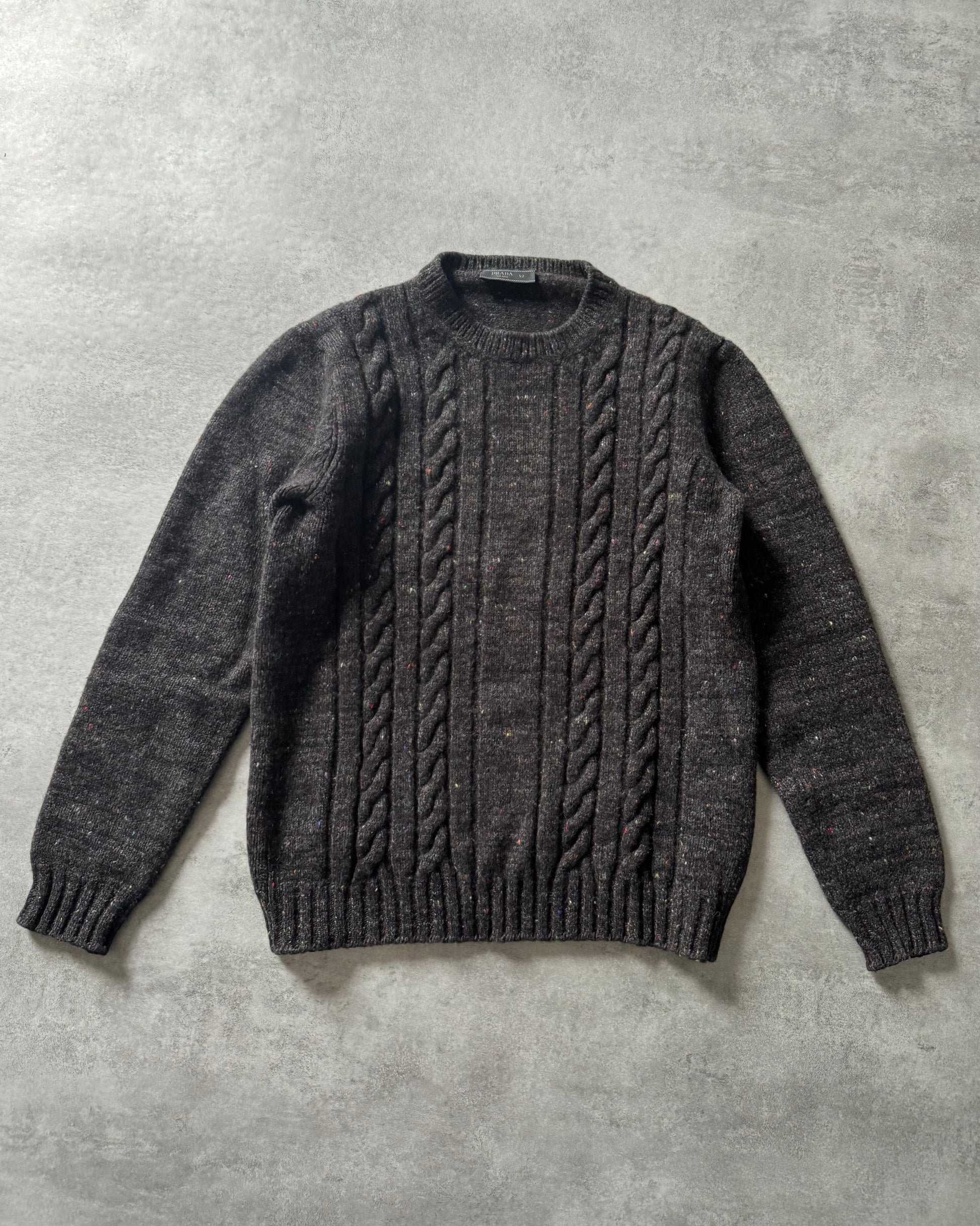 AW2011 Prada Original Wool Grey Sweater (S) - 1