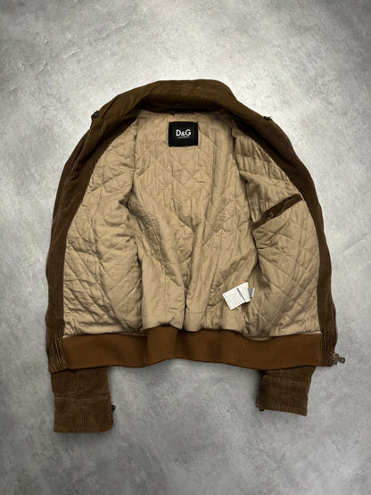 2000s Dolce & Gabbana Hunter Utility Corduroy Jacket (L) - 6