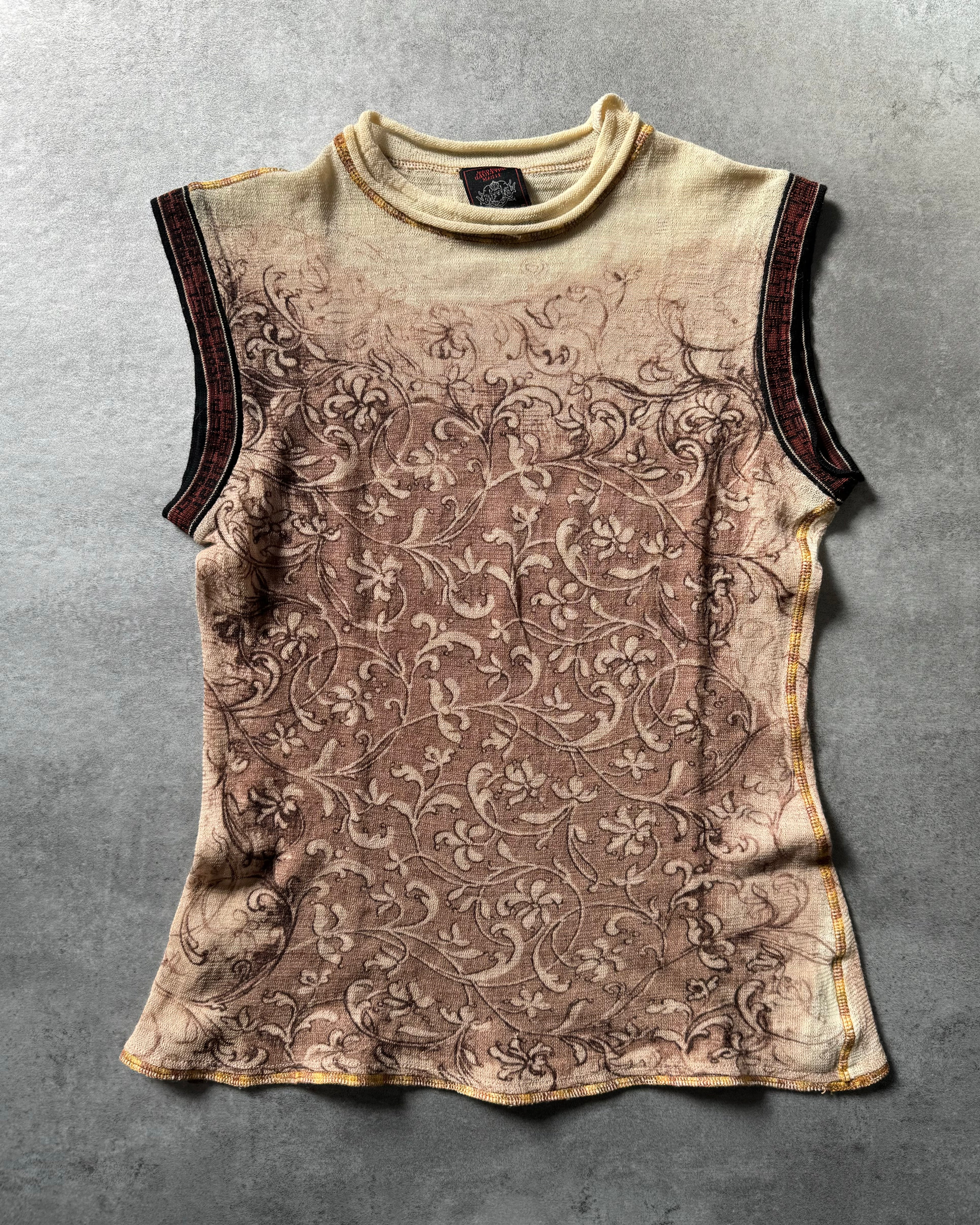 1990s Jean Paul Gaultier Persian Wool Blooming Set (S) - 5