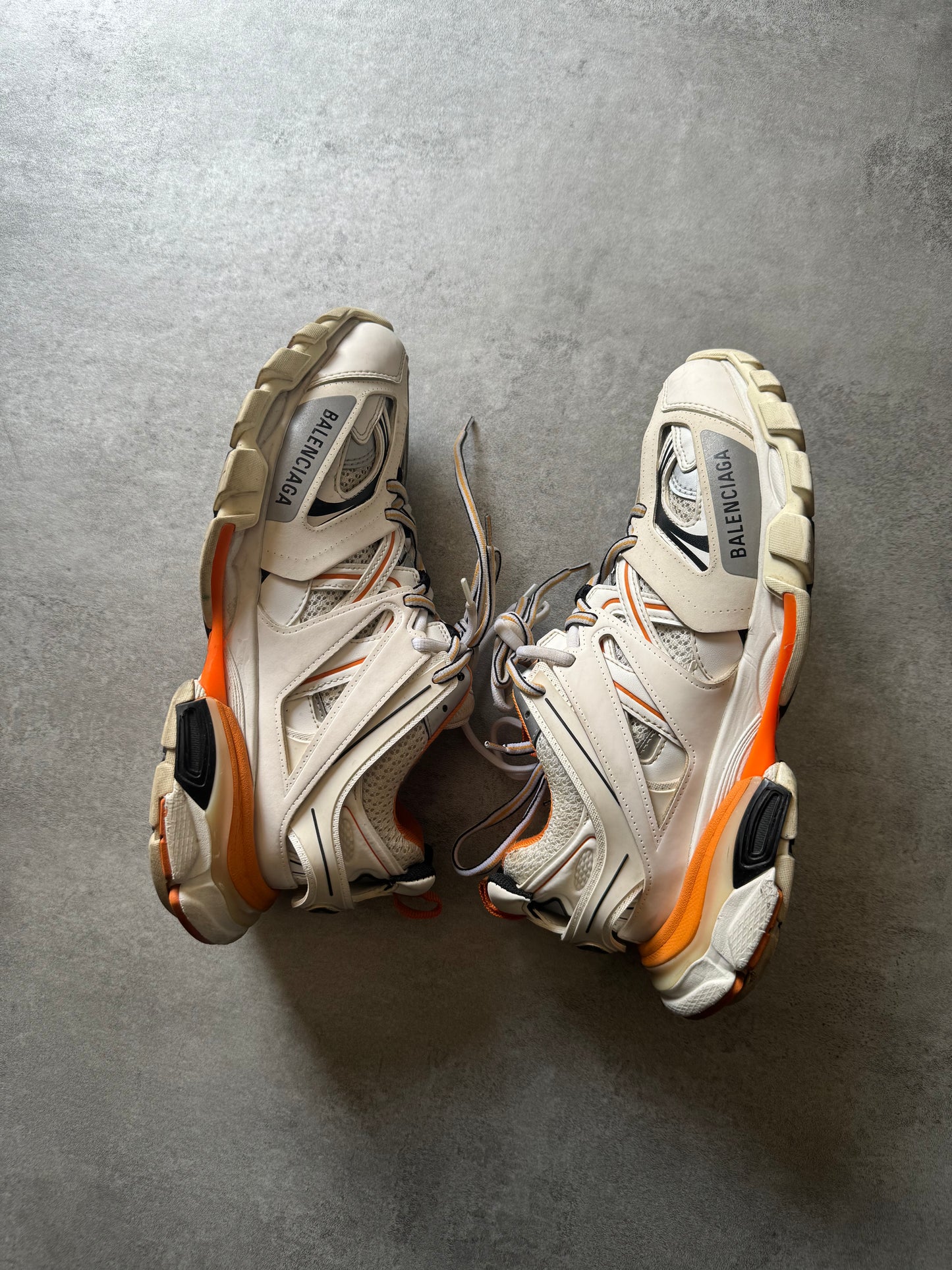 Balenciaga Track White & Orange (40) - 3