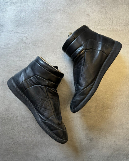 Maison Margiela Future High Top Black Leather (46) - 3