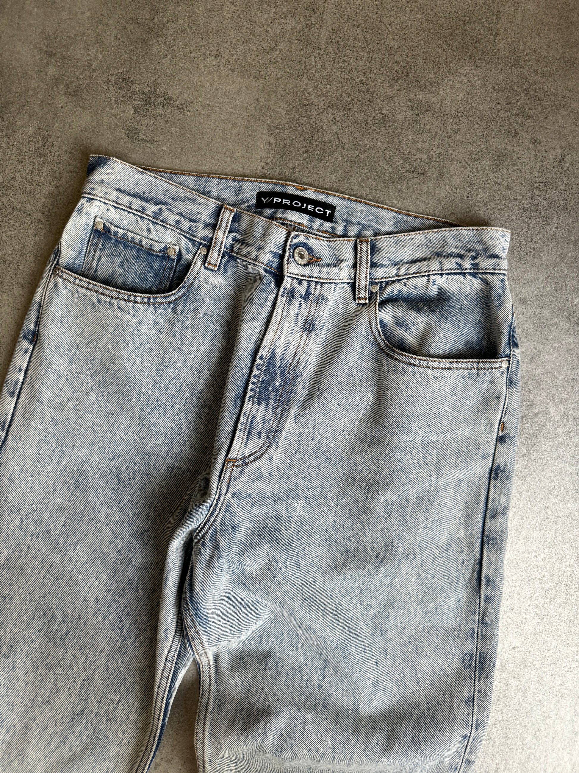 SS2023 Y/Project Cavallier Blue Astro Denim Jeans (M) - 6