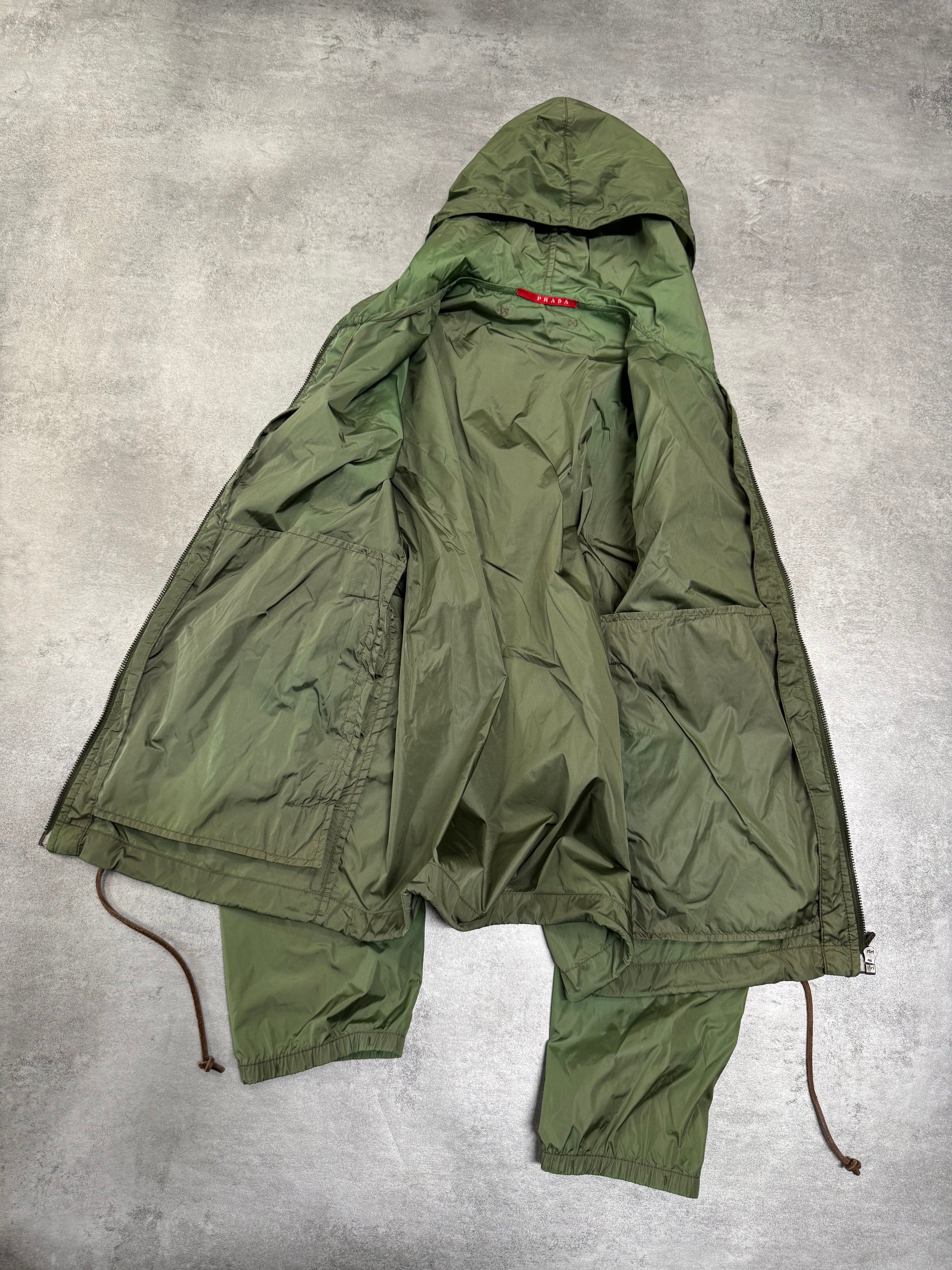 SS2006 Prada Green Nylon Light Jacket