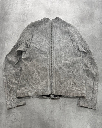 SS2023 Isaac Sellam Metal Spine Linen Reflective Jacket (M)