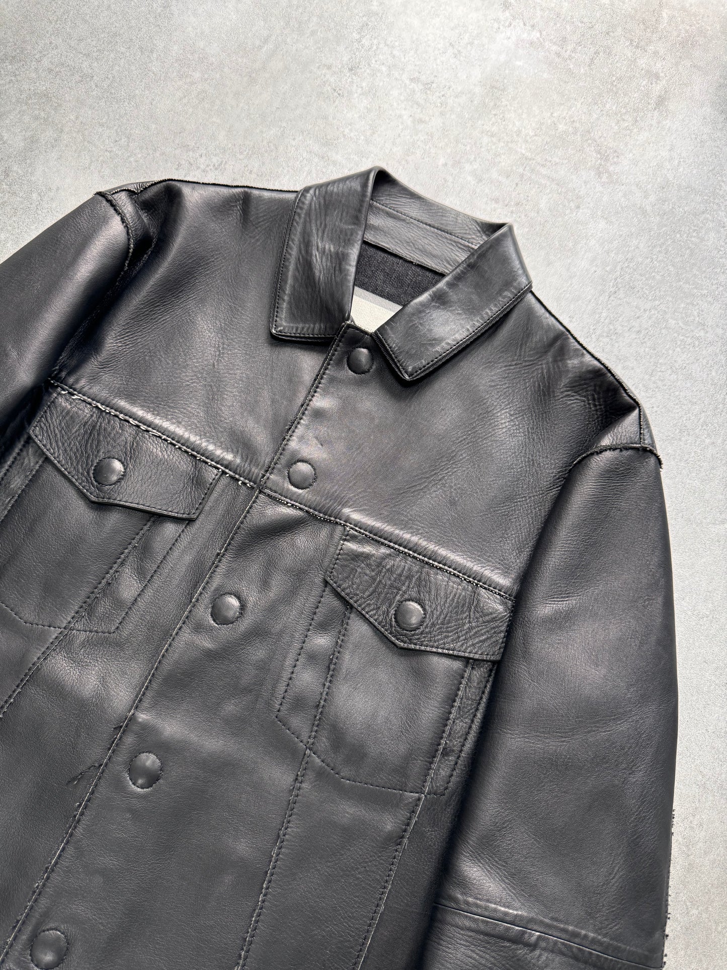 SS2015 Emporio Armani Perfect Leather Jacket (S/M)