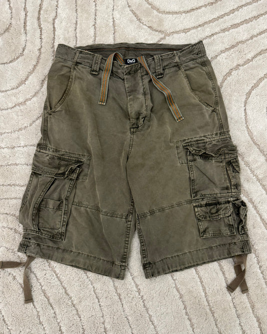 FW2006 Dolce & Gabbana Olive Cargo Short (L)