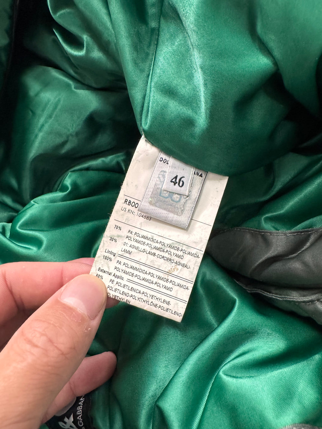 AW2007 Dolce & Gabbana Multi Zips Utility Jacket