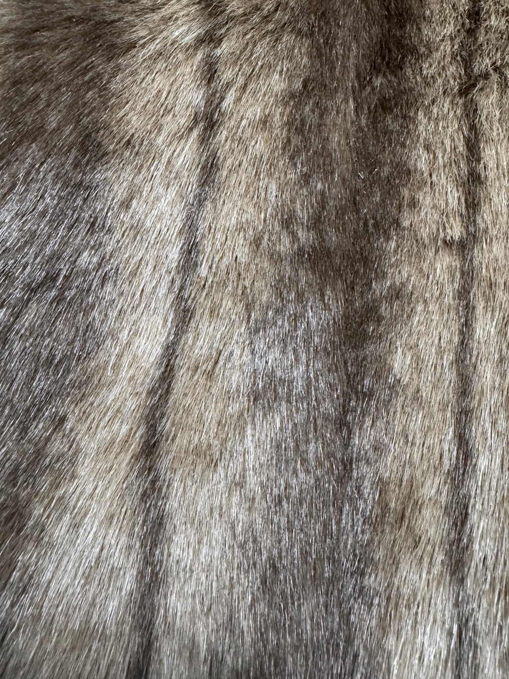 1990s Balmain Faux Fur Reversible Jacket