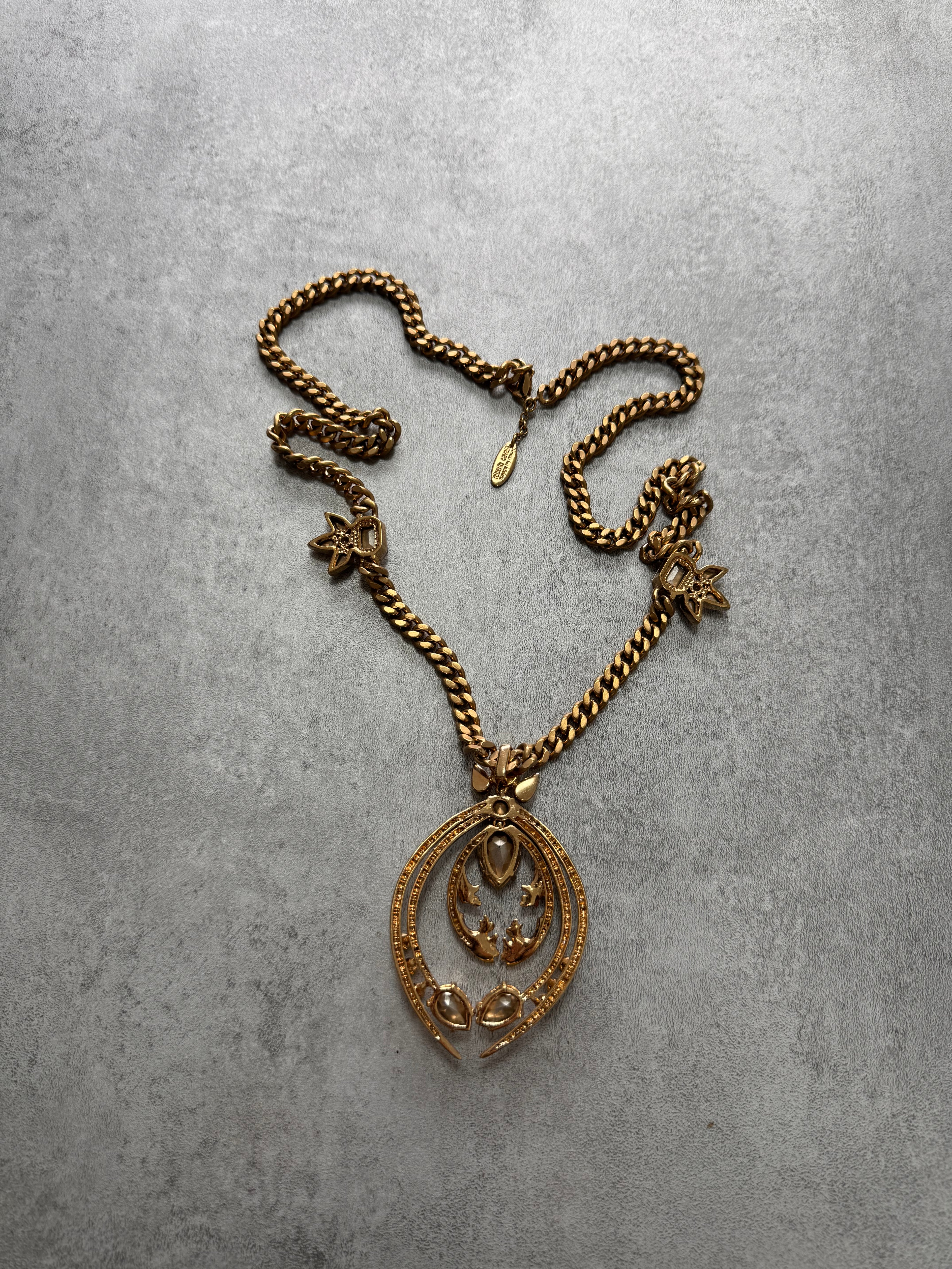 Roberto Cavalli Spiritual Golden Necklace