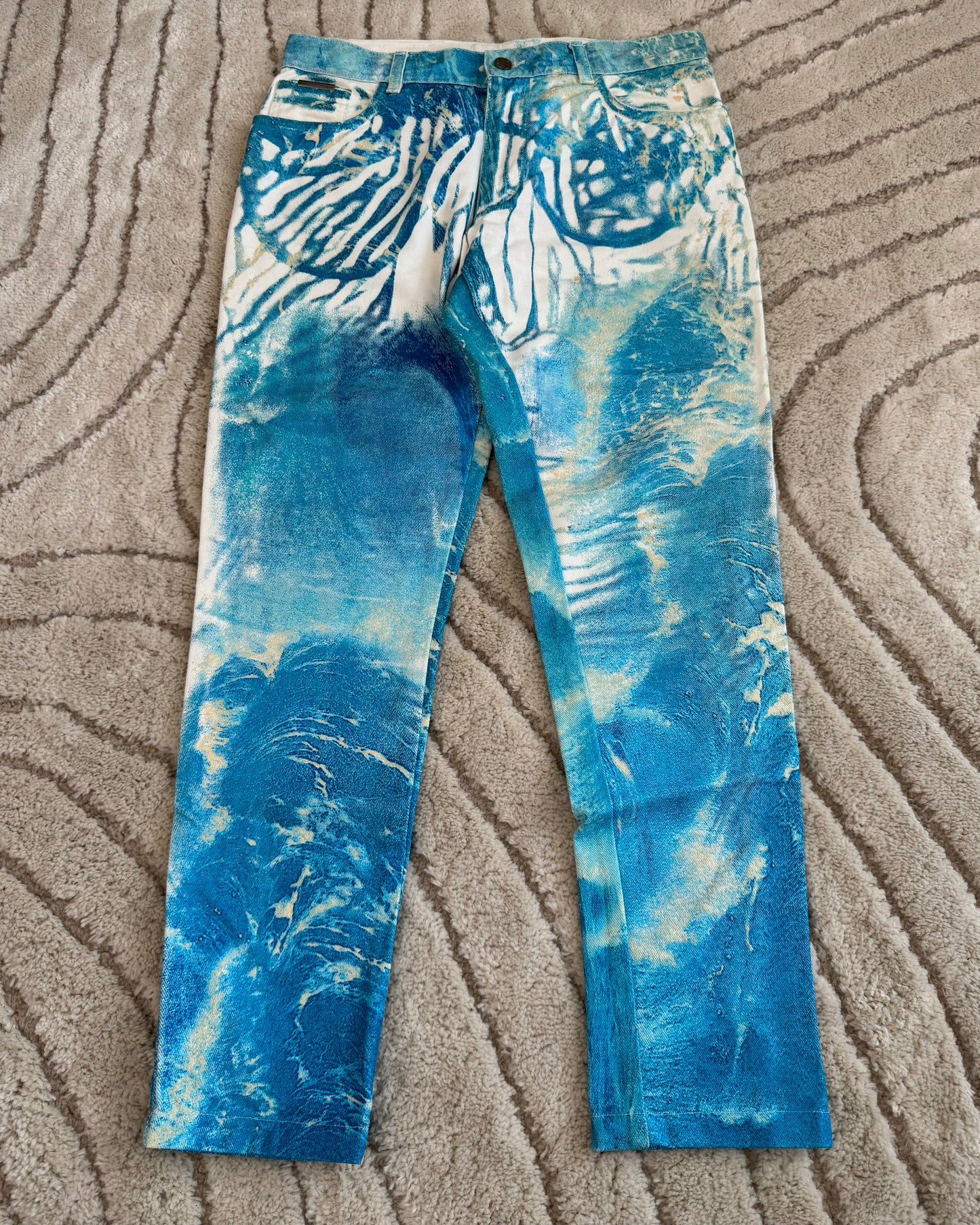 Roberto Cavalli Rising Tide Pants (S)