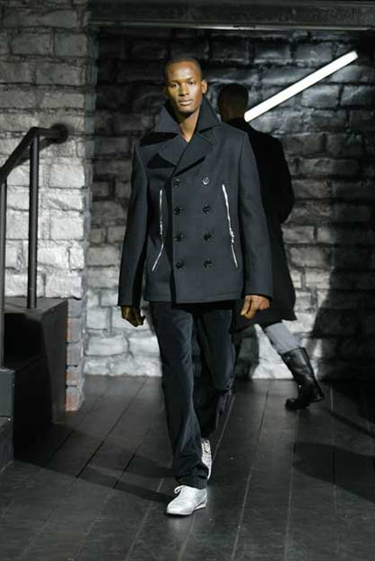 AW2003 Dolce & Gabbana 2-Zip Wool Coat (M/L)