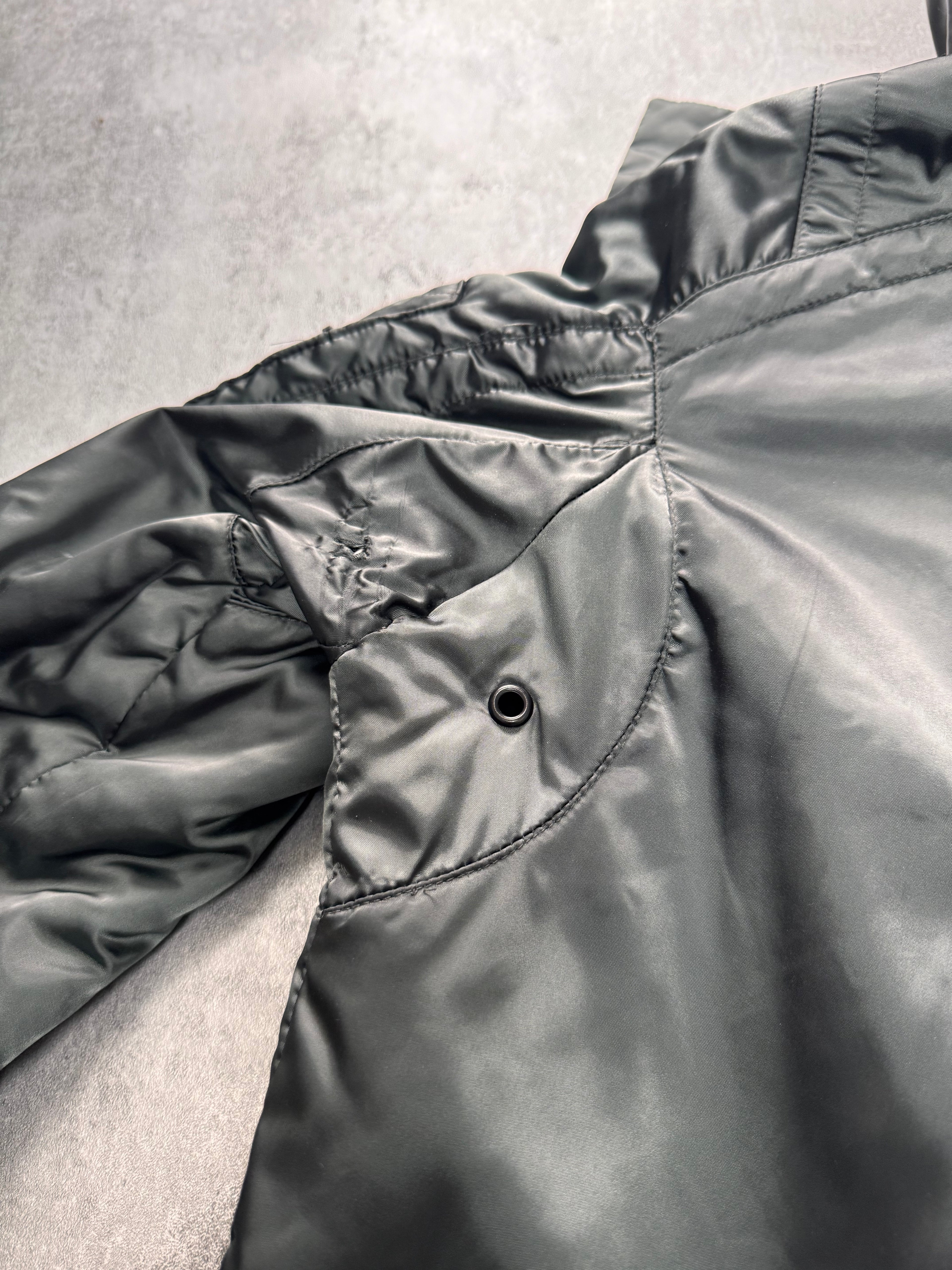 2000s Prada Ultimate Utility Ski Silver Jacket