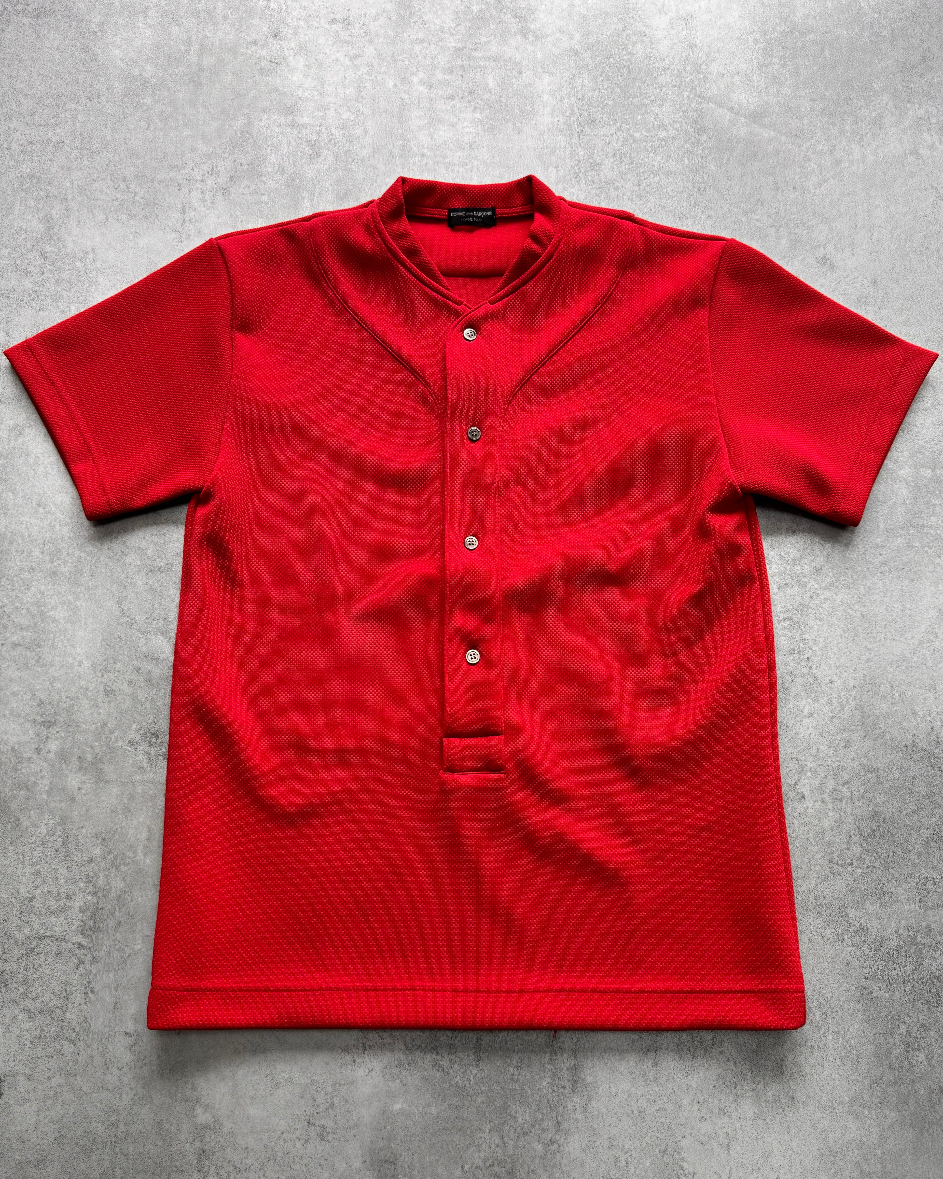 SS1999 Comme Des Garçons Homme Plus Master Red Tee