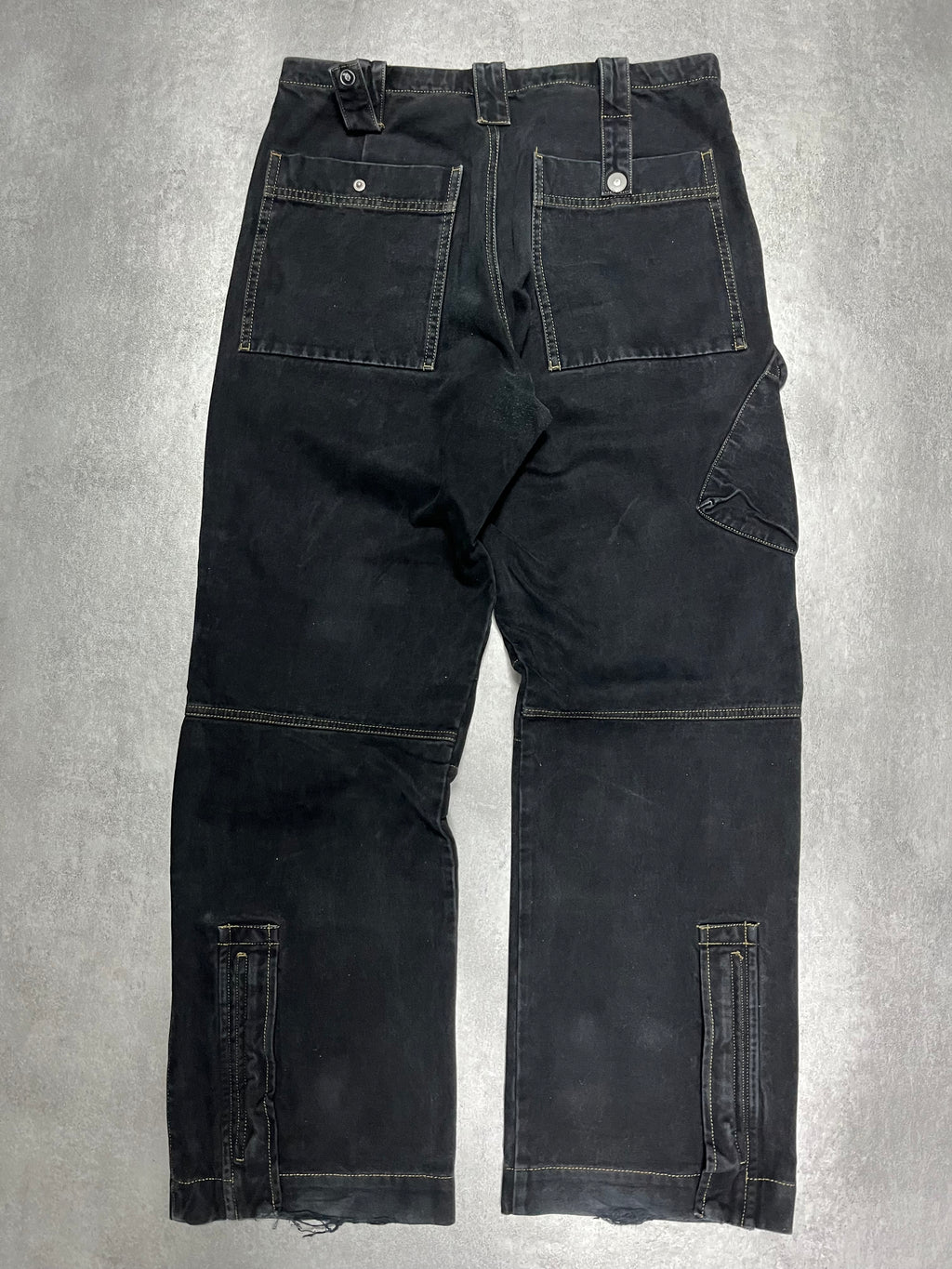 2000s Armani Navy Cargo Pants