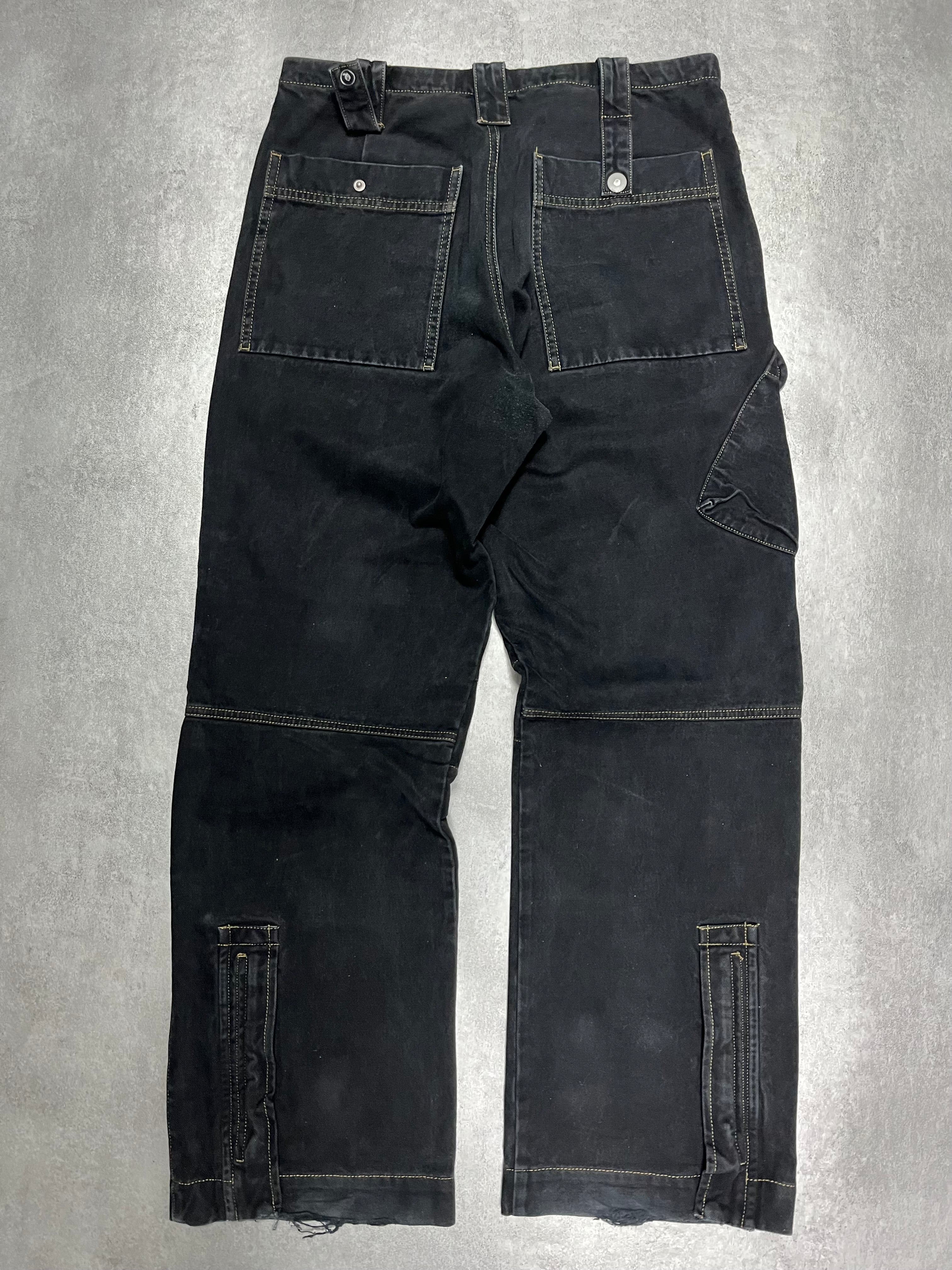 2000s Armani Navy Cargo Pants