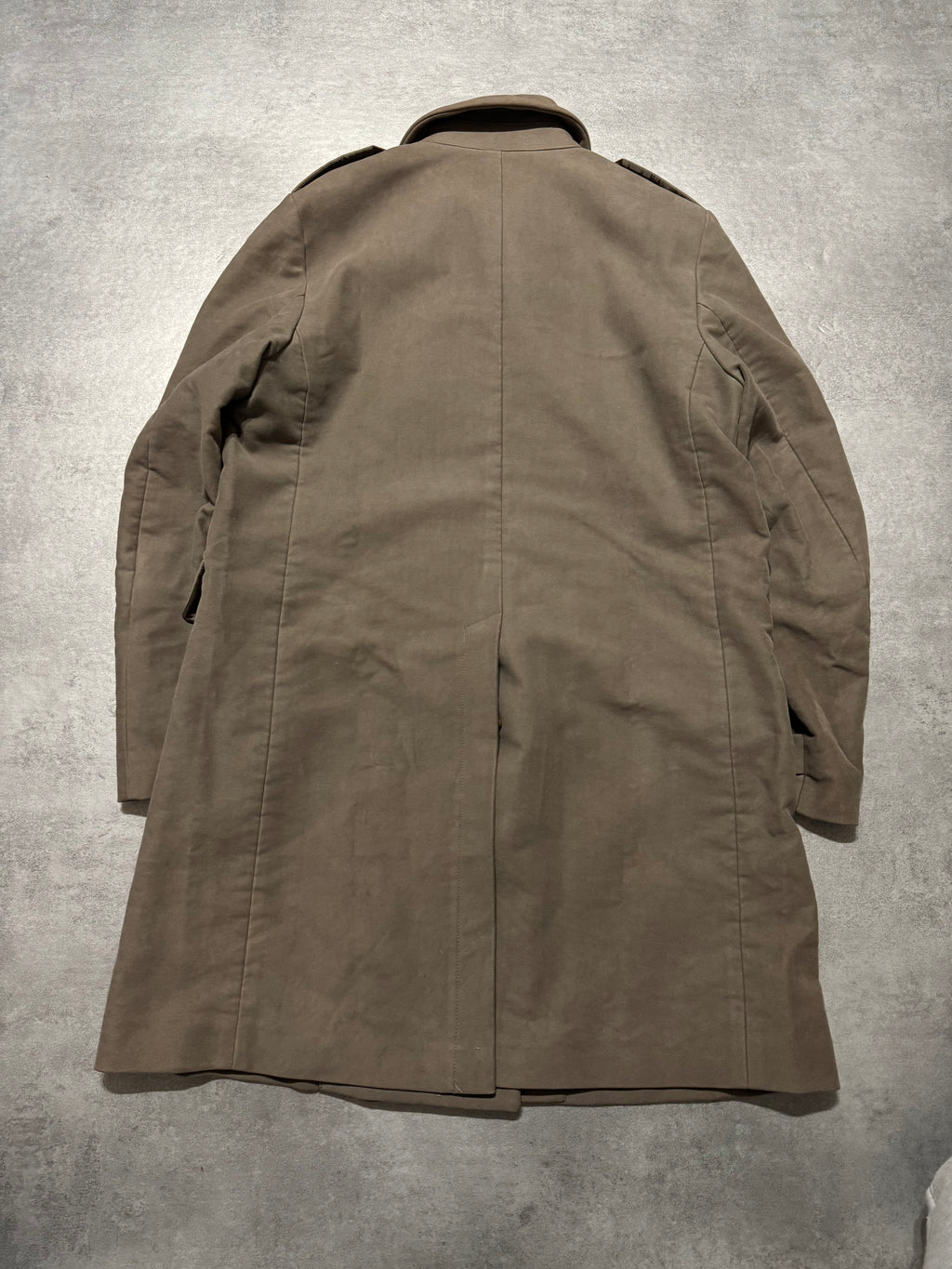 AW2006 Miu Miu Beige Buttoned Trench Coat