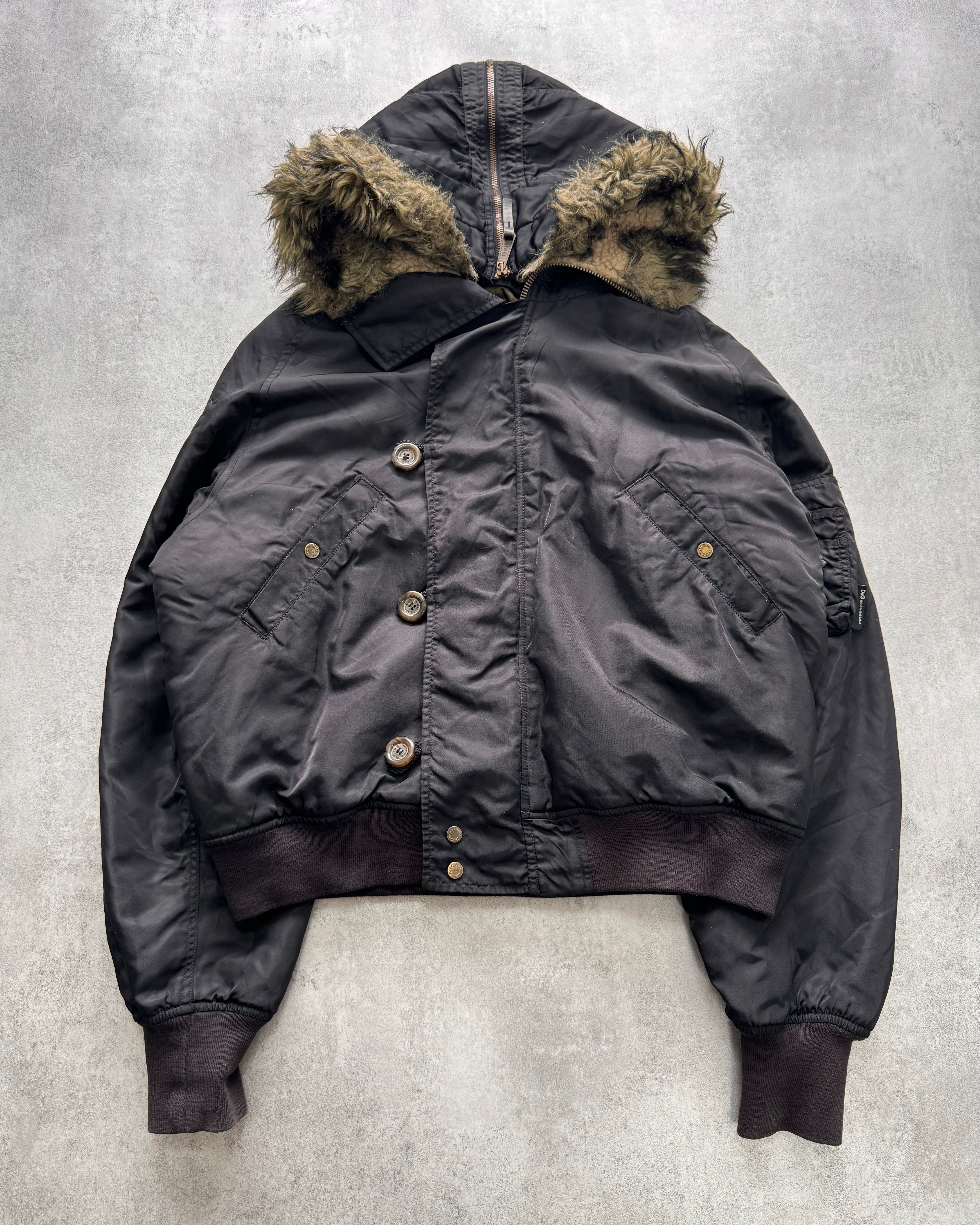 FW2003 Dolce & Gabbana Army Bomber Jacket (M/L)