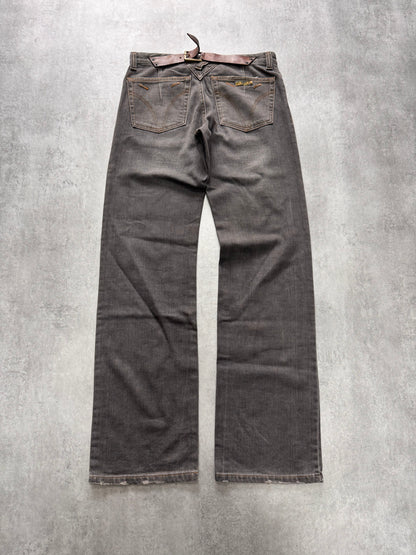 AW2003 Dolce & Gabbana Sun Faded Grey Denim Jeans (M)